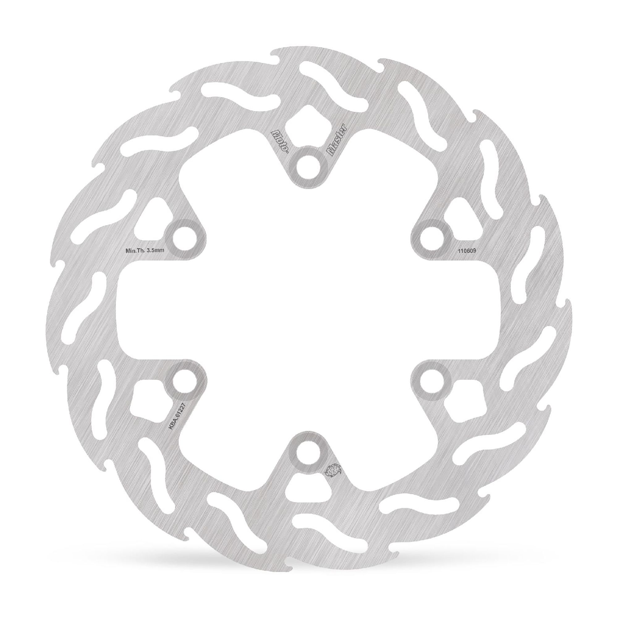 Moto-Master Bremsscheibe Flame hinten starr mit ABE