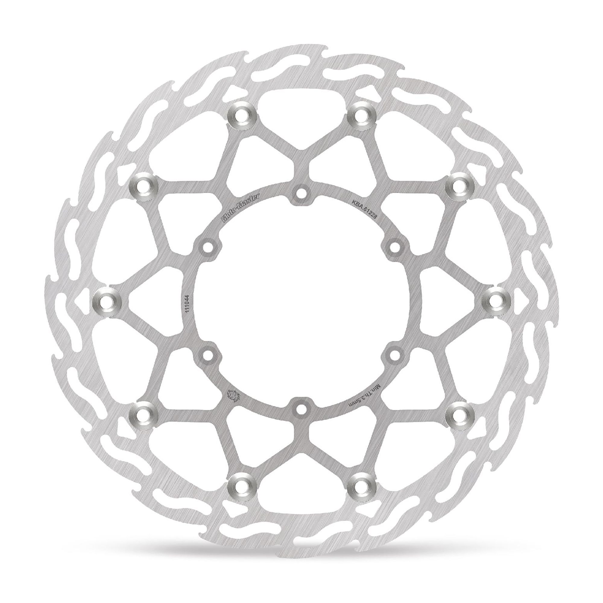 Moto-Master Bremsscheibe Flame vorn schwim. mit ABE Supermoto Street 320