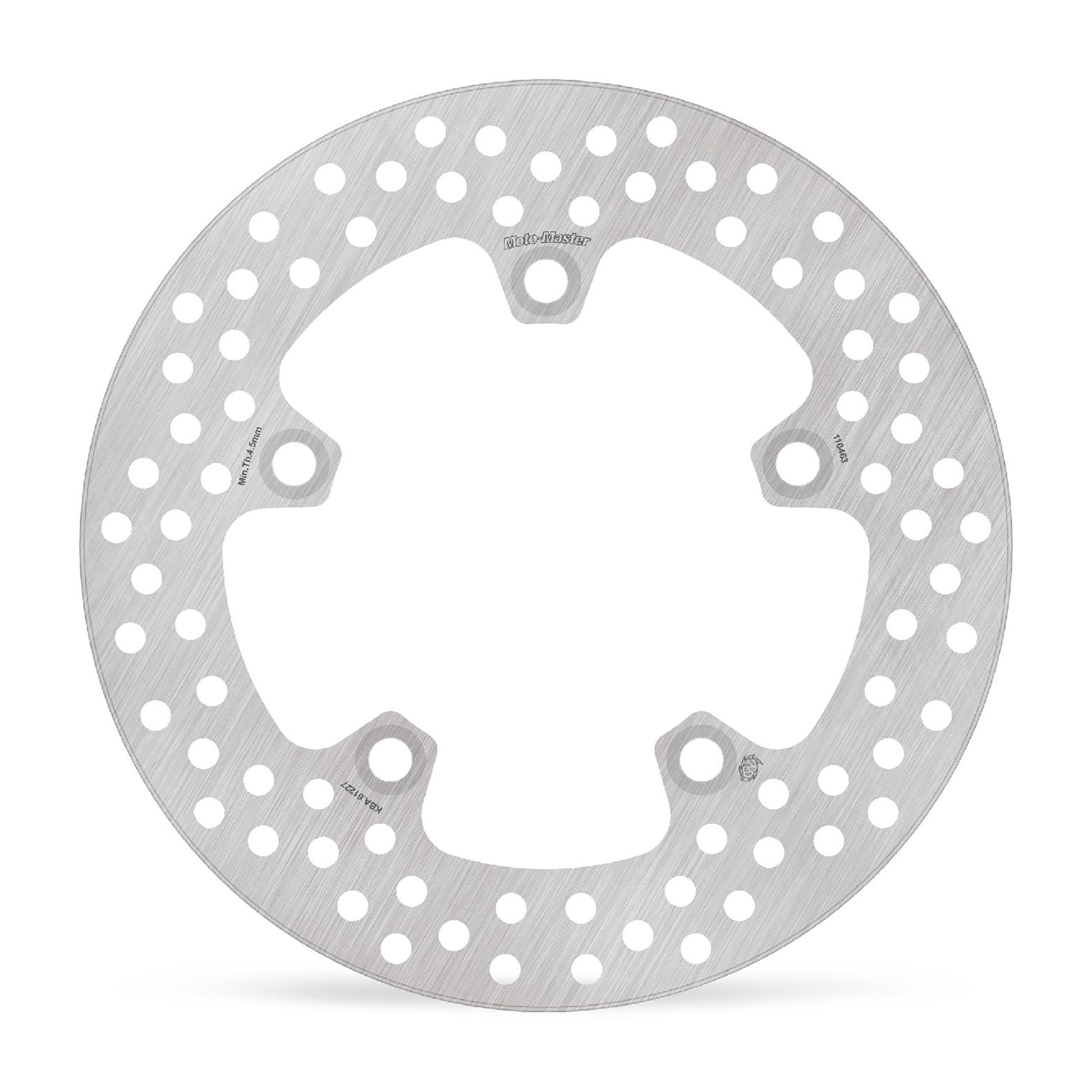 Moto-Master Bremsscheibe Halo hinten starr mit ABE