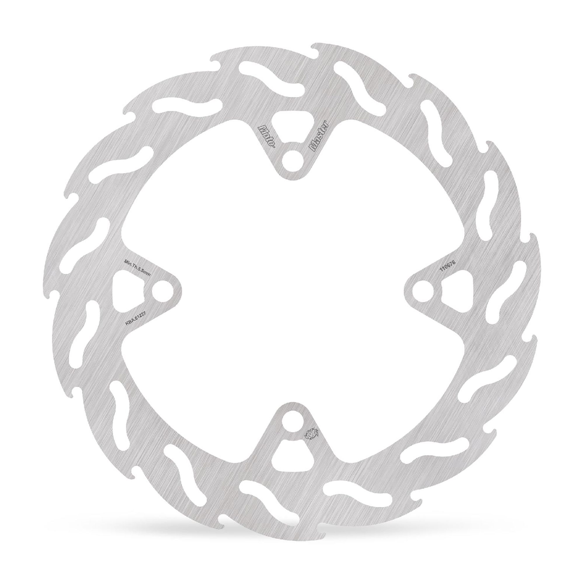 Moto-Master Bremsscheibe Flame hinten starr mit ABE