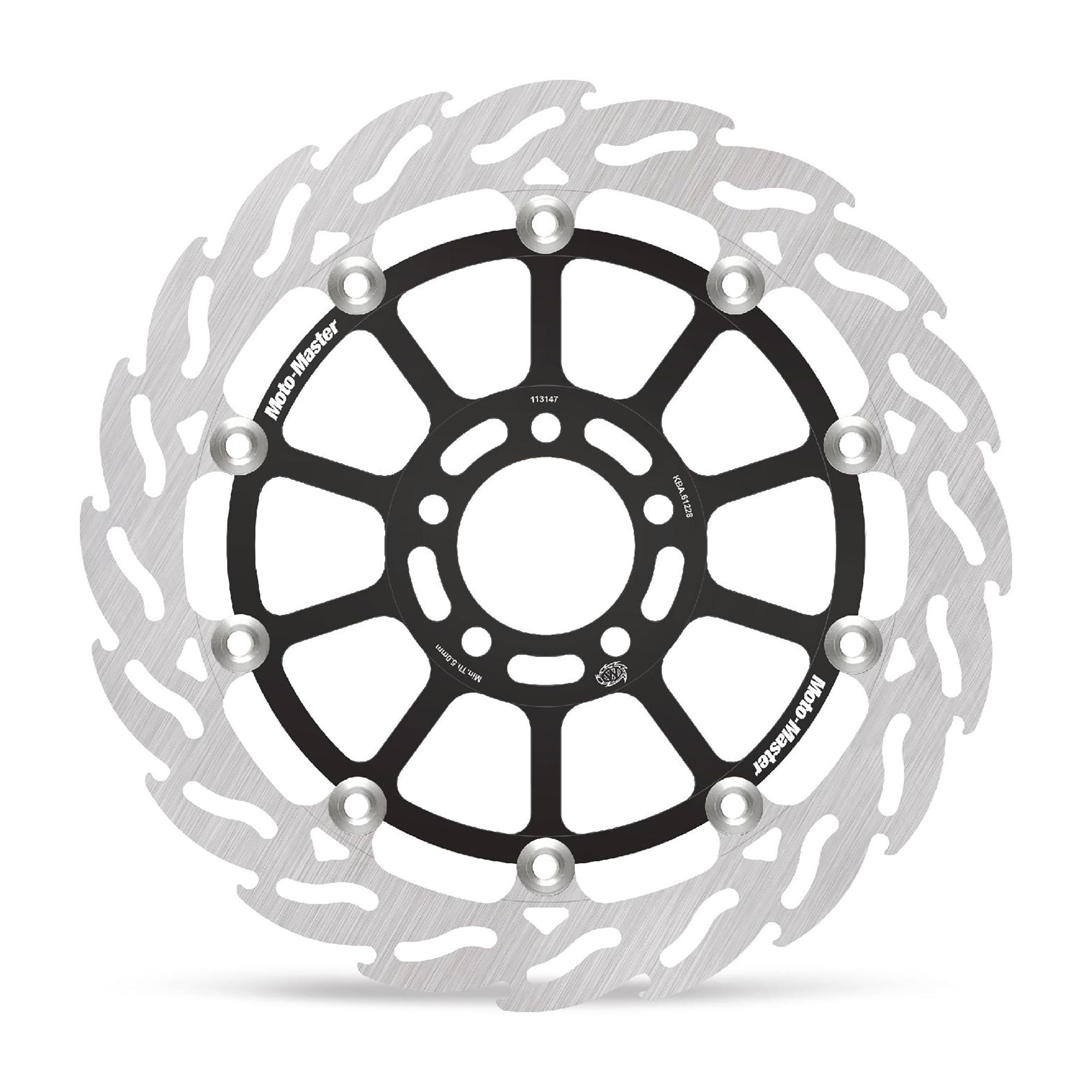 Moto-Master Bremsscheibe Flame vorn links schwim. Racing Flame - 5,5mm