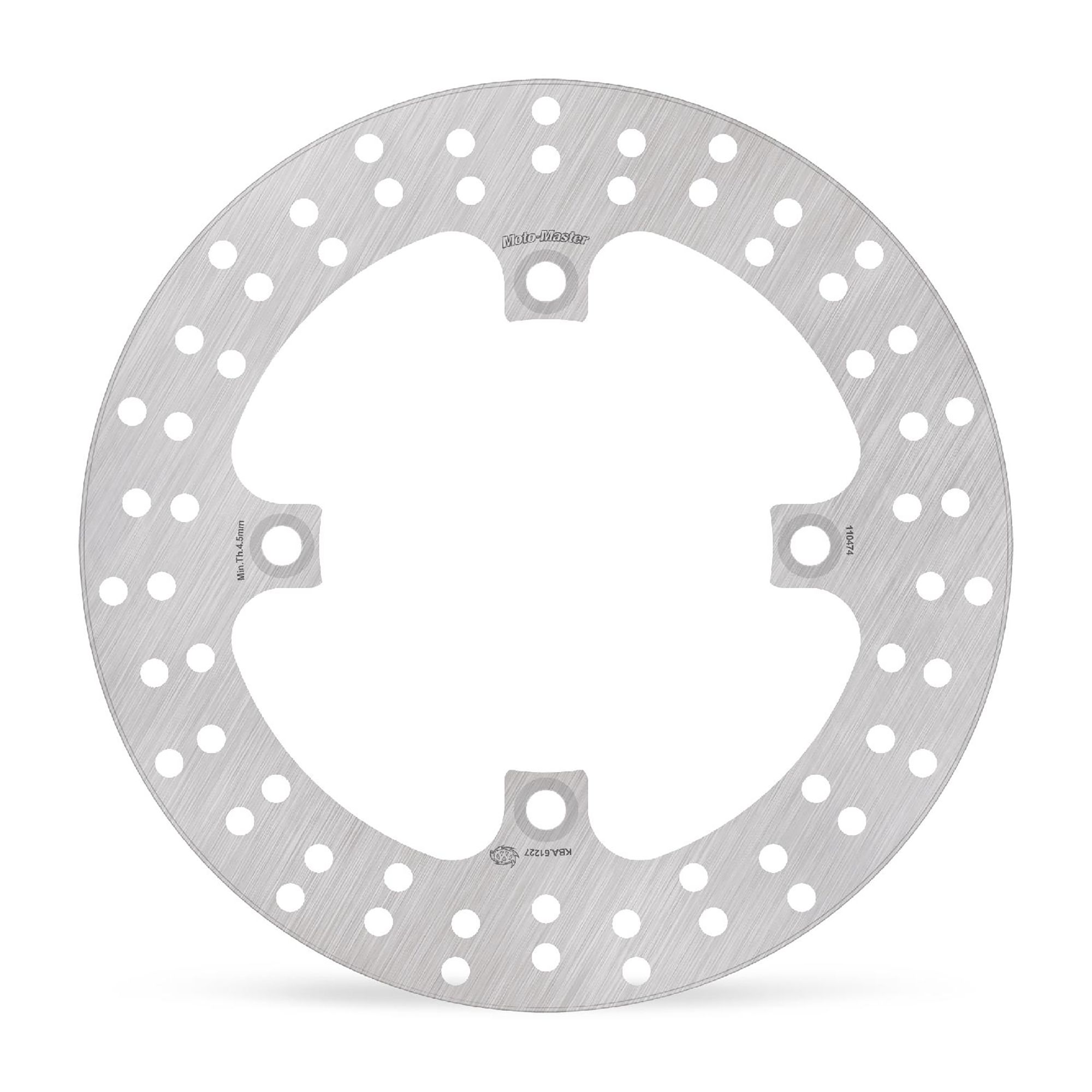 Moto-Master Bremsscheibe Halo hinten starr mit ABE