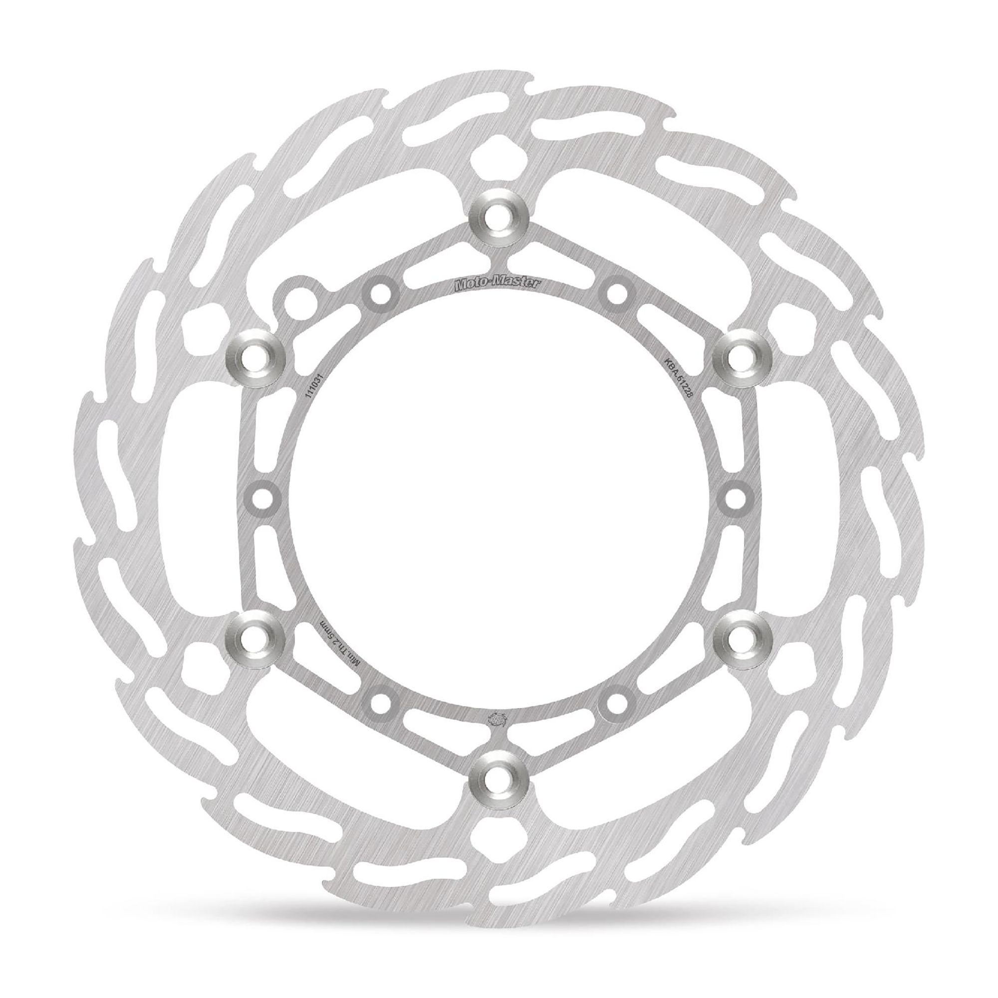 Moto-Master Bremsscheibe Flame vorn schwim. mit ABE Oversize MX 260 mm Ø