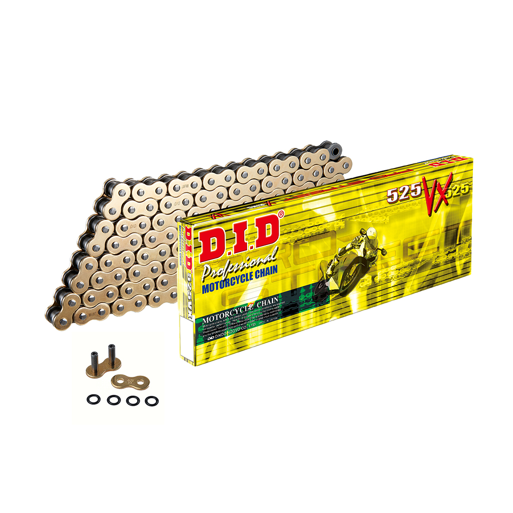 DID Kette 525 VX G&B 92 mit Niet-Schloss
