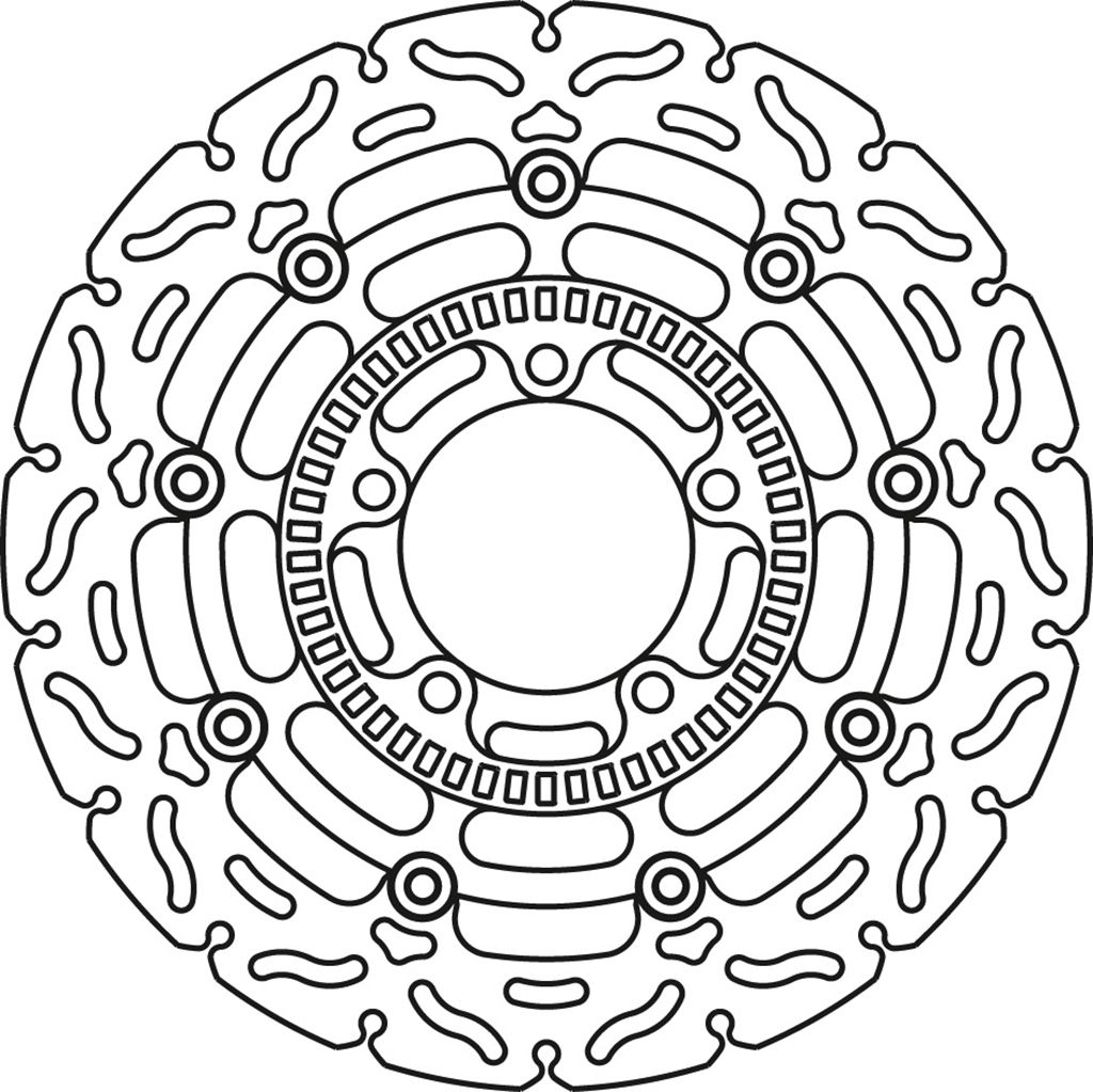 TRW Bremsscheibe inklusive ABS Ring