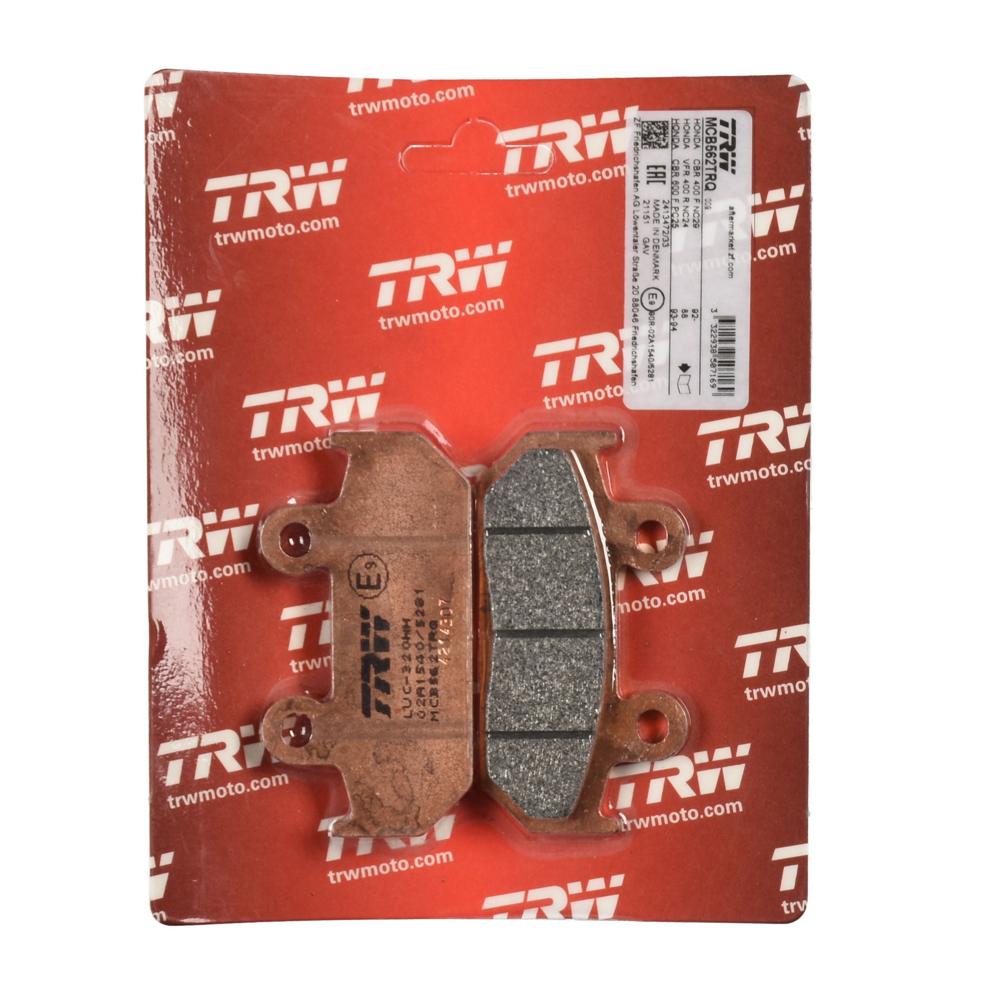 TRW Bremsbelag Sinter Racing ABE