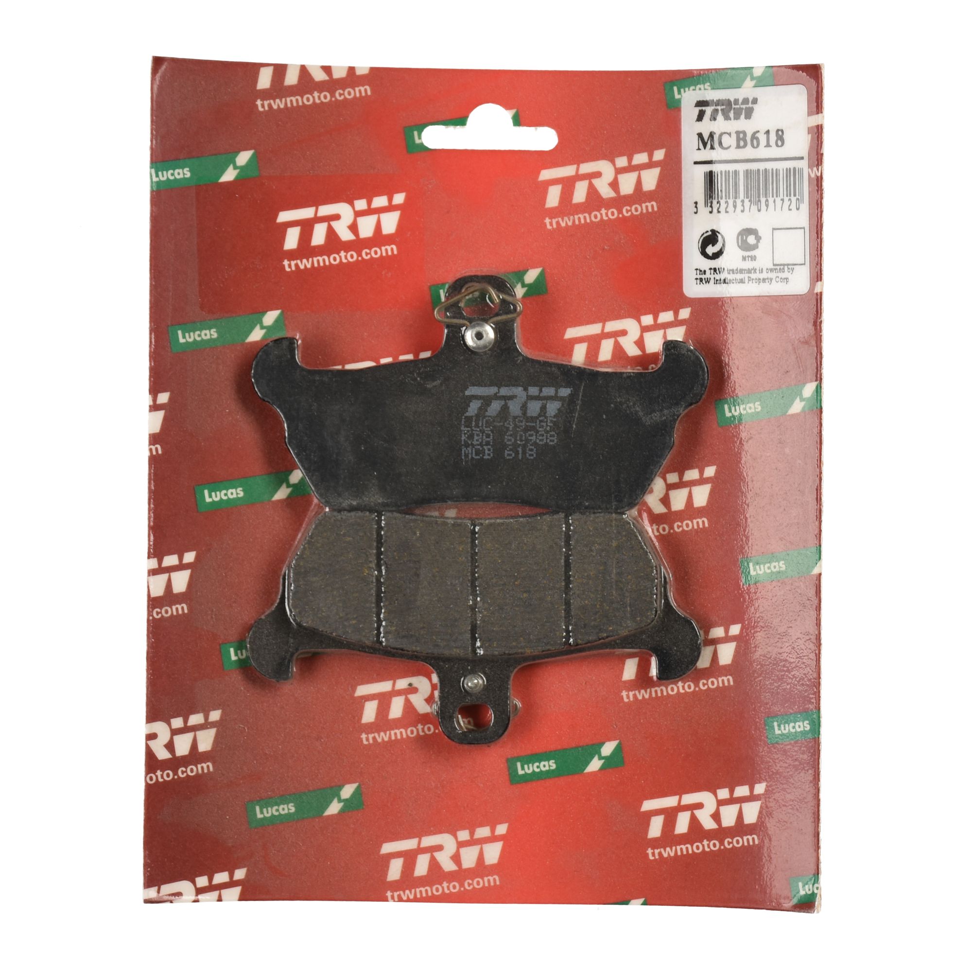 TRW Bremsbelag organisch