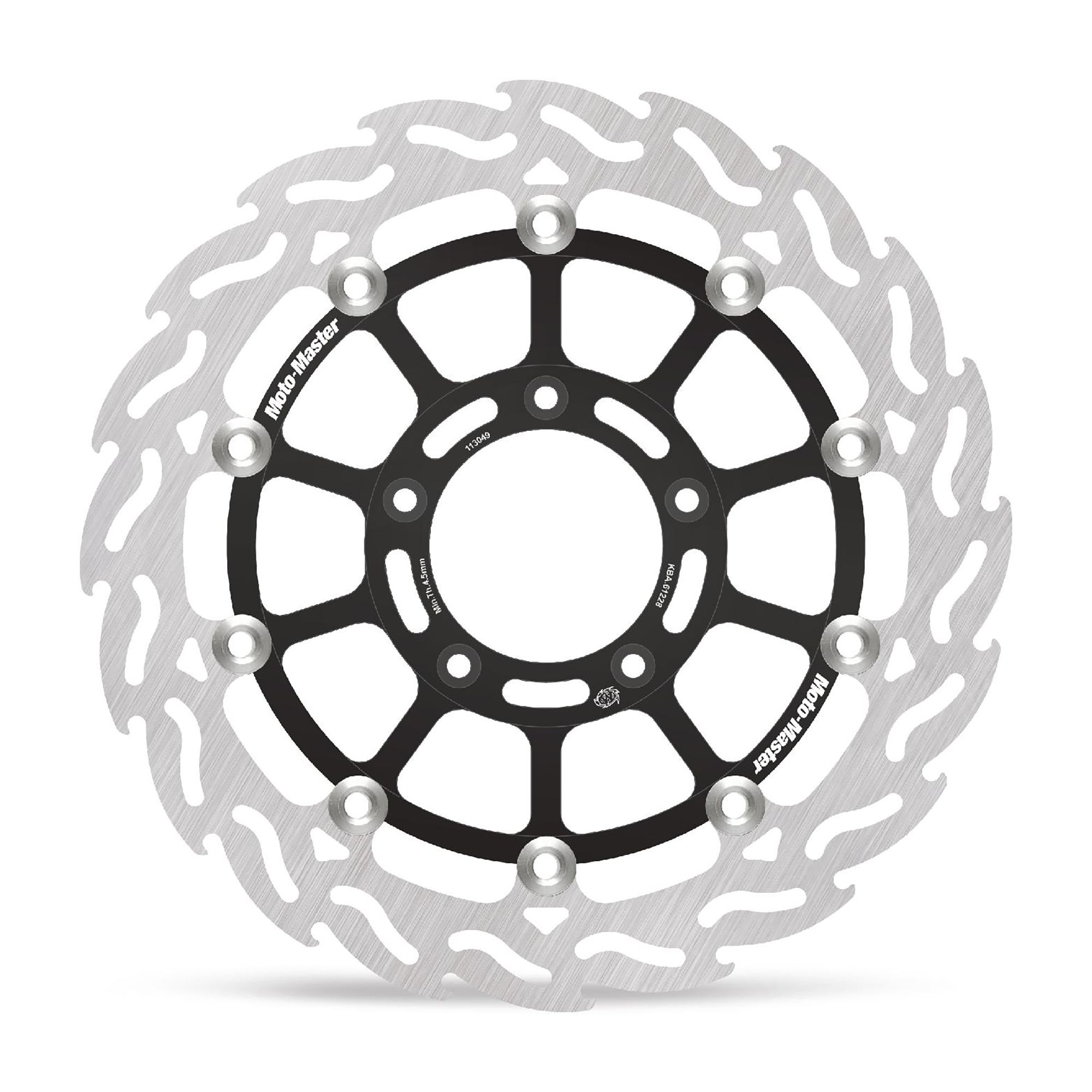 Moto-Master Bremsscheibe Flame vorn rechts schwimmend mit ABE