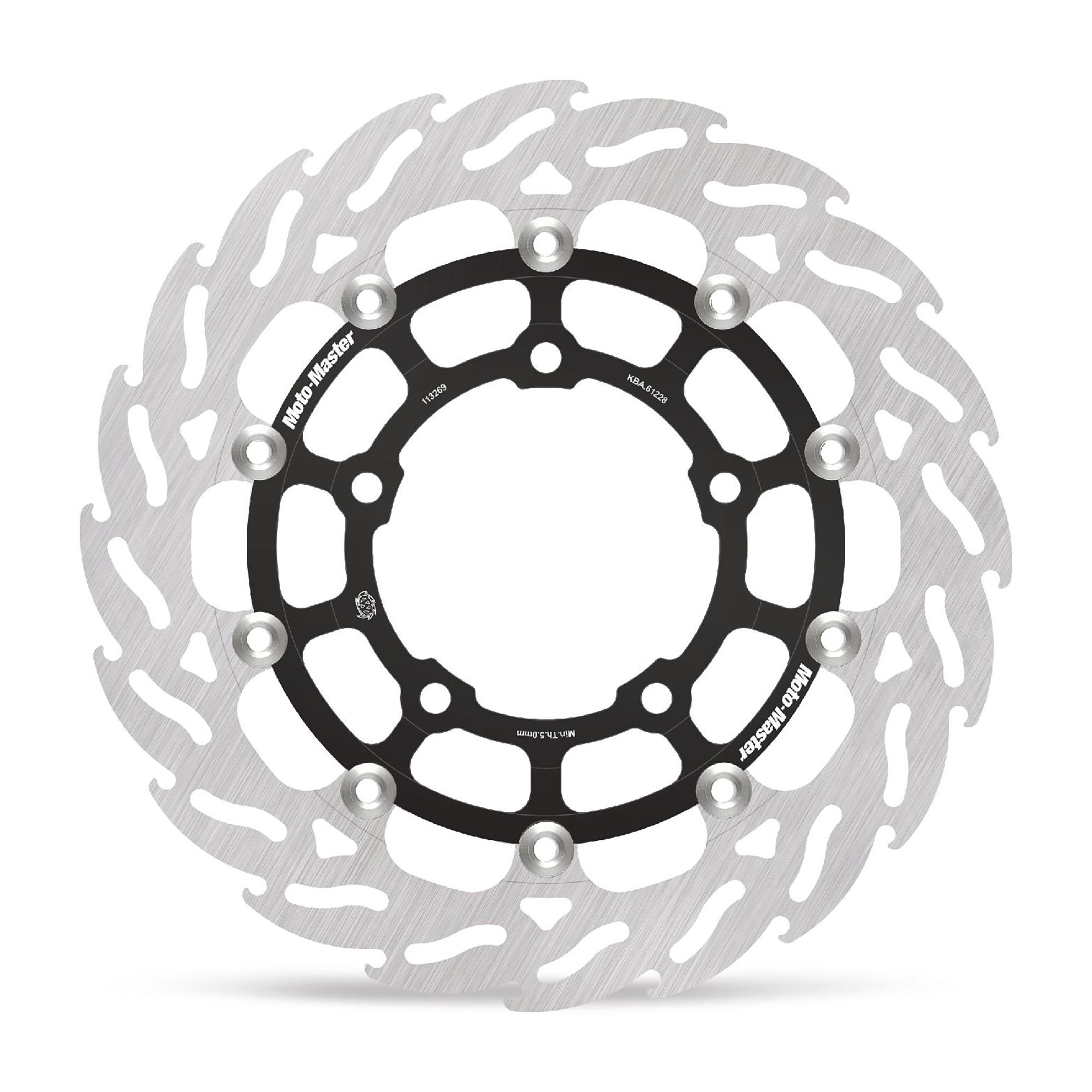 Moto-Master Bremsscheibe Racing Flame vorne links schwimmend 5,5mm