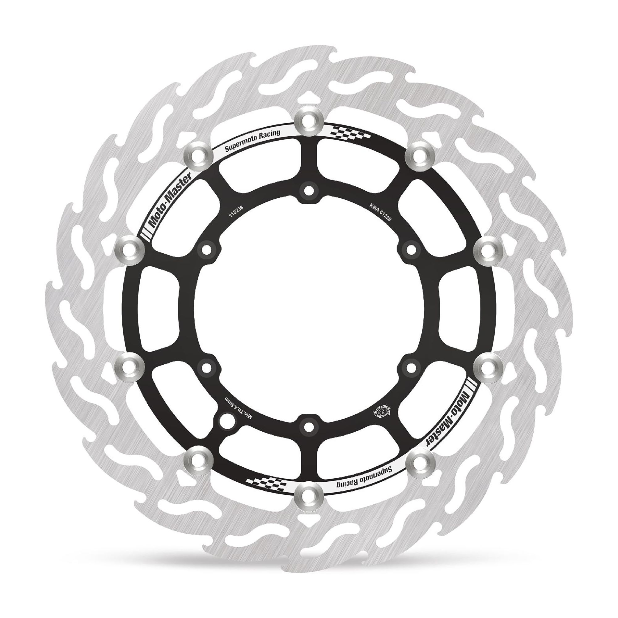 Moto-Master Bremsscheibe Flame vorn schwim. Supermoto Racing 320