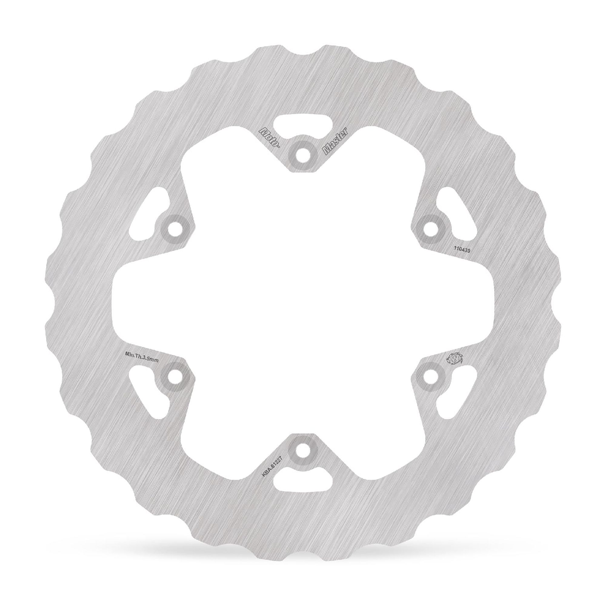 Moto-Master Bremsscheibe Nitro hinten starr Mud/Schlamm mit ABE