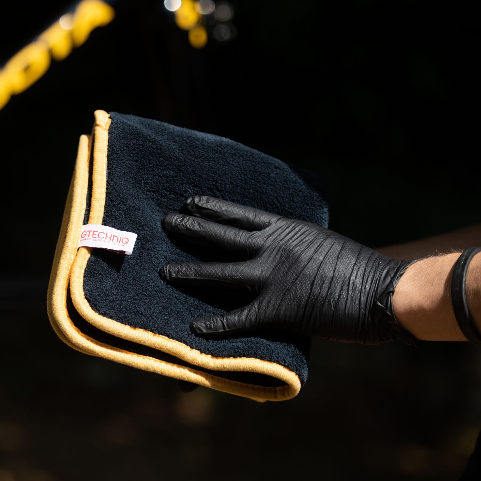 Fahrrad nach der Wäsche trocknen