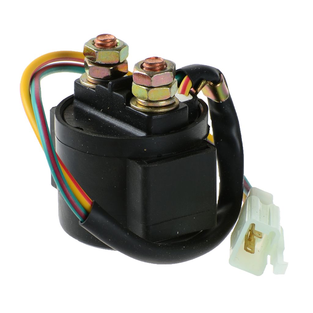 ScooterLibre Anlasser Magnetschalter Starterrelais 4-Takt mit Schraubanschluss