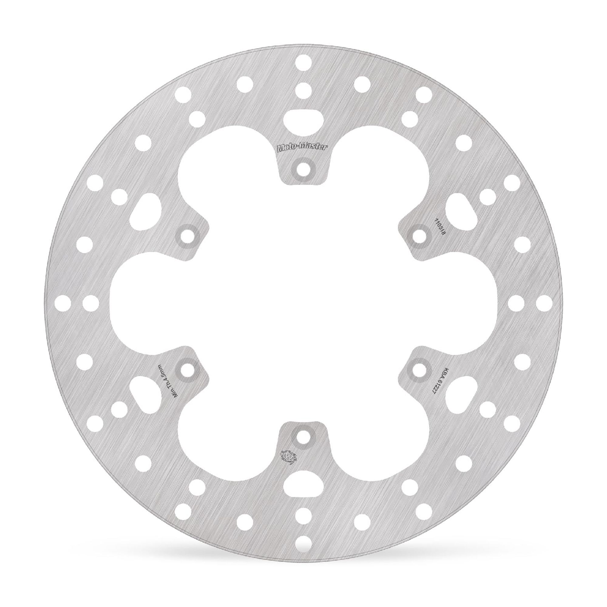 Moto-Master Bremsscheibe Halo hinten starr mit ABE