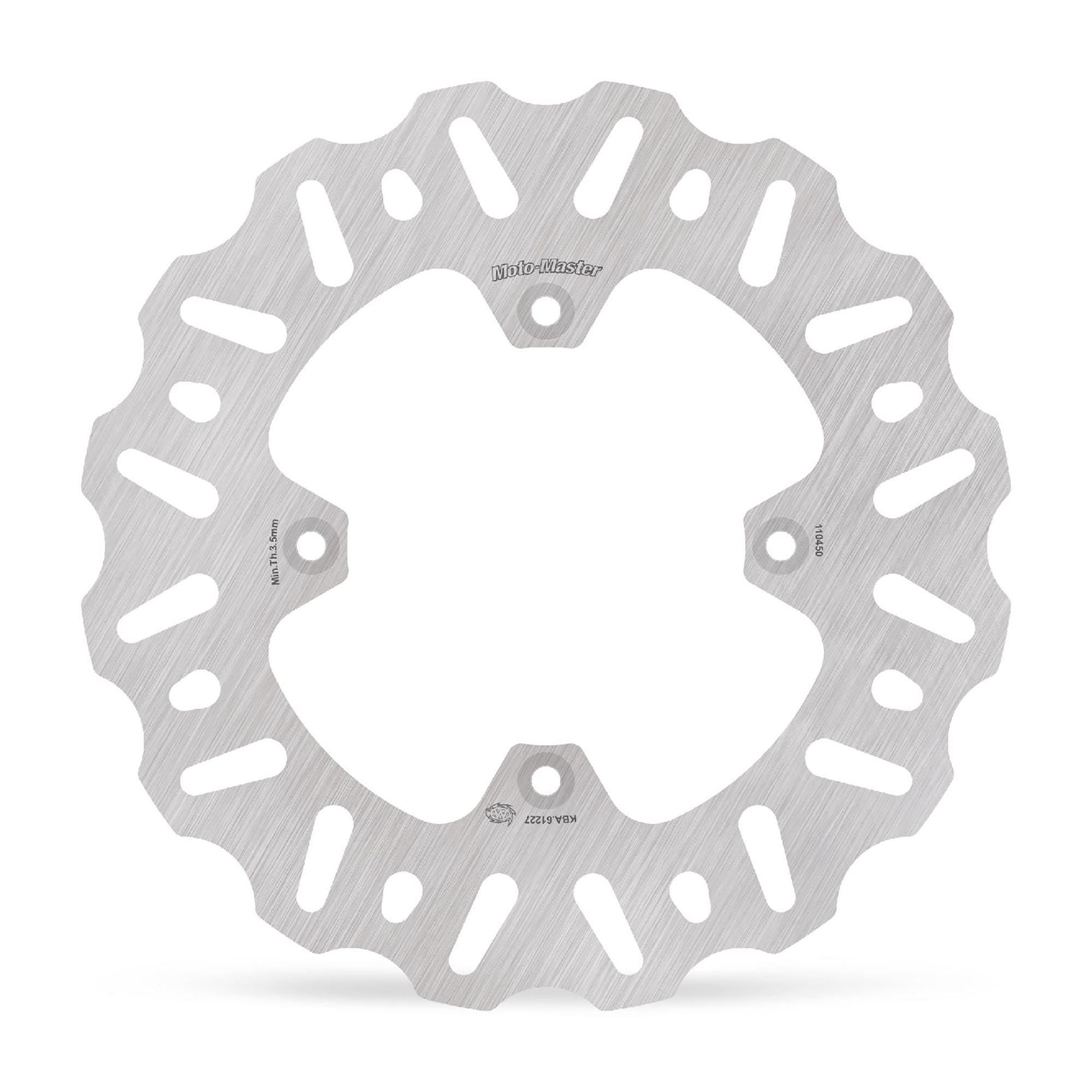 Moto-Master Bremsscheibe Nitro hinten starr mit ABE