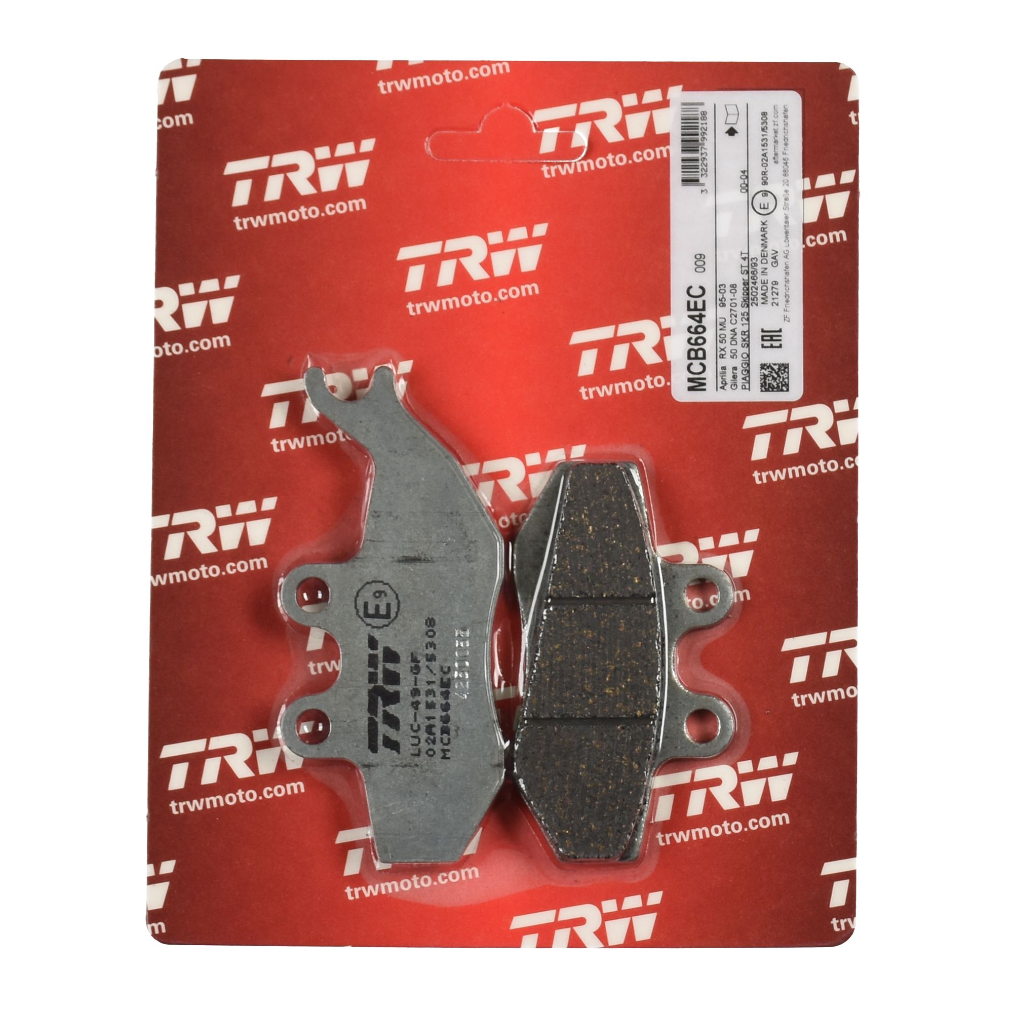 TRW Bremsbelag organisch