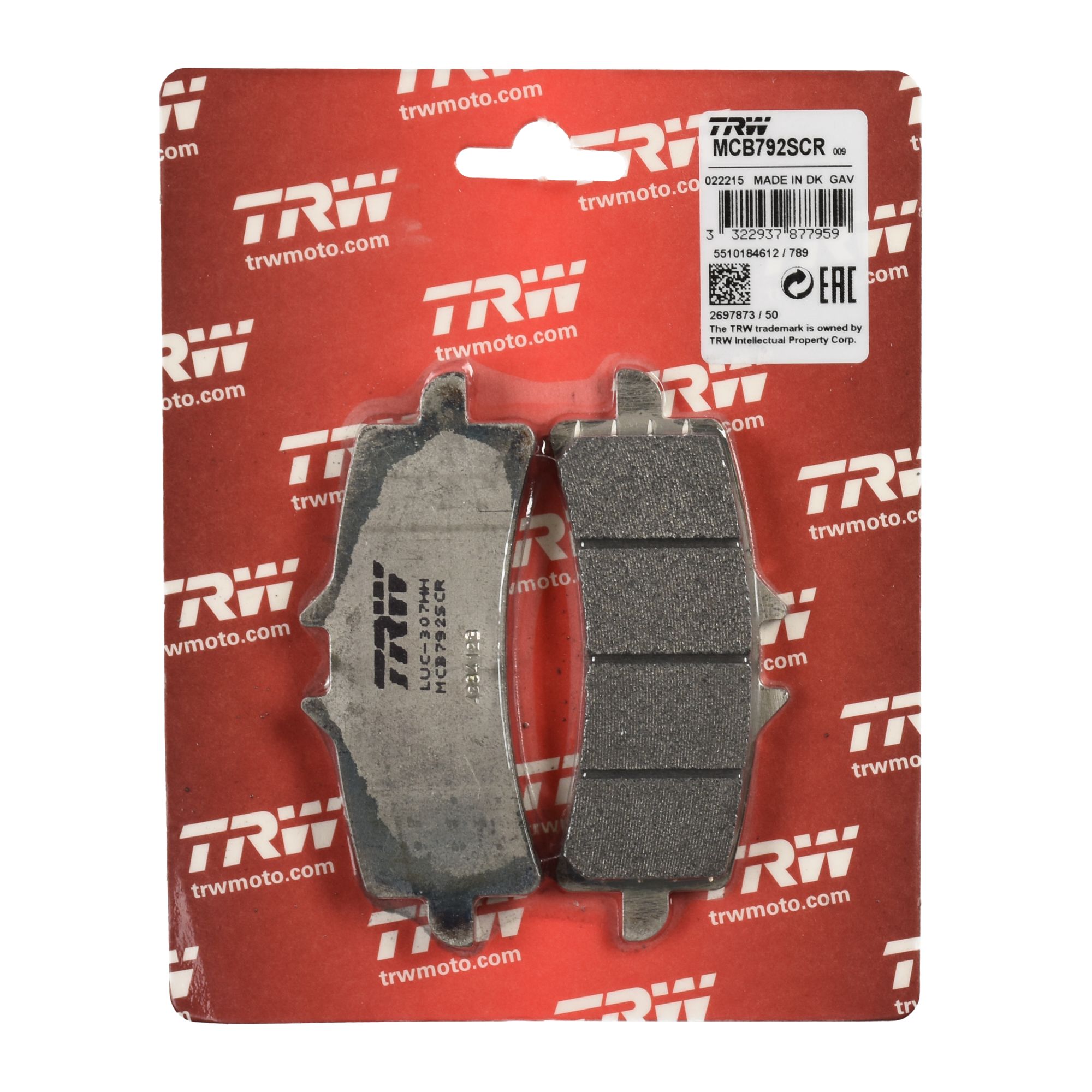 TRW Bremsbelag Sinter-Carbon Racing
