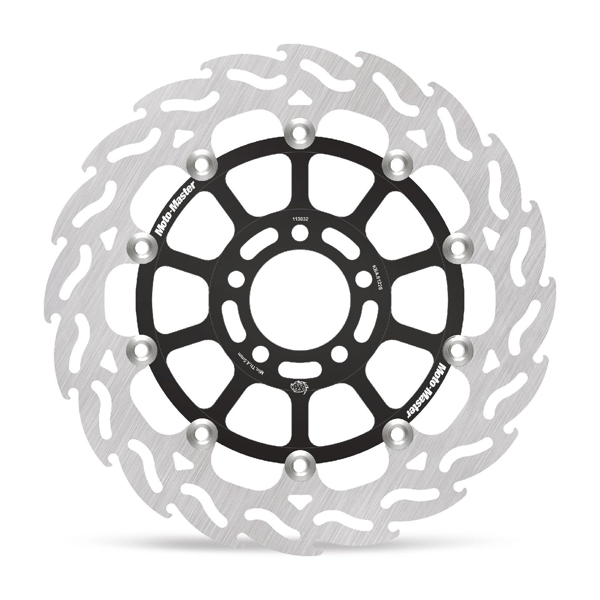 Moto-Master Bremsscheibe Flame vorn rechts schwimmend mit ABE