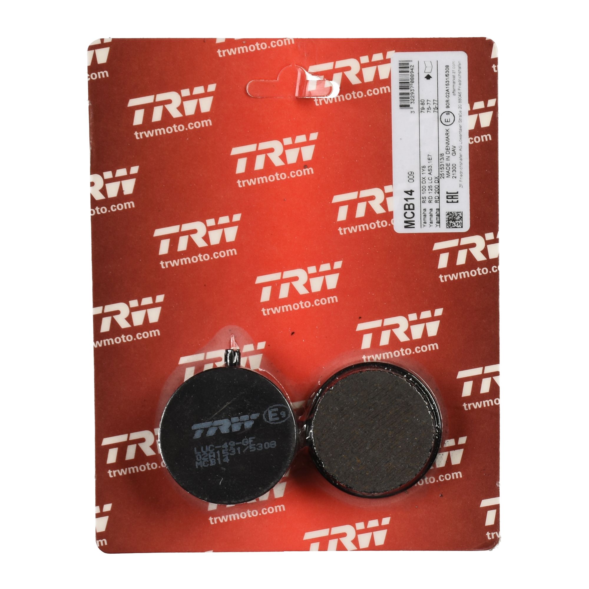 TRW Bremsbelag organisch