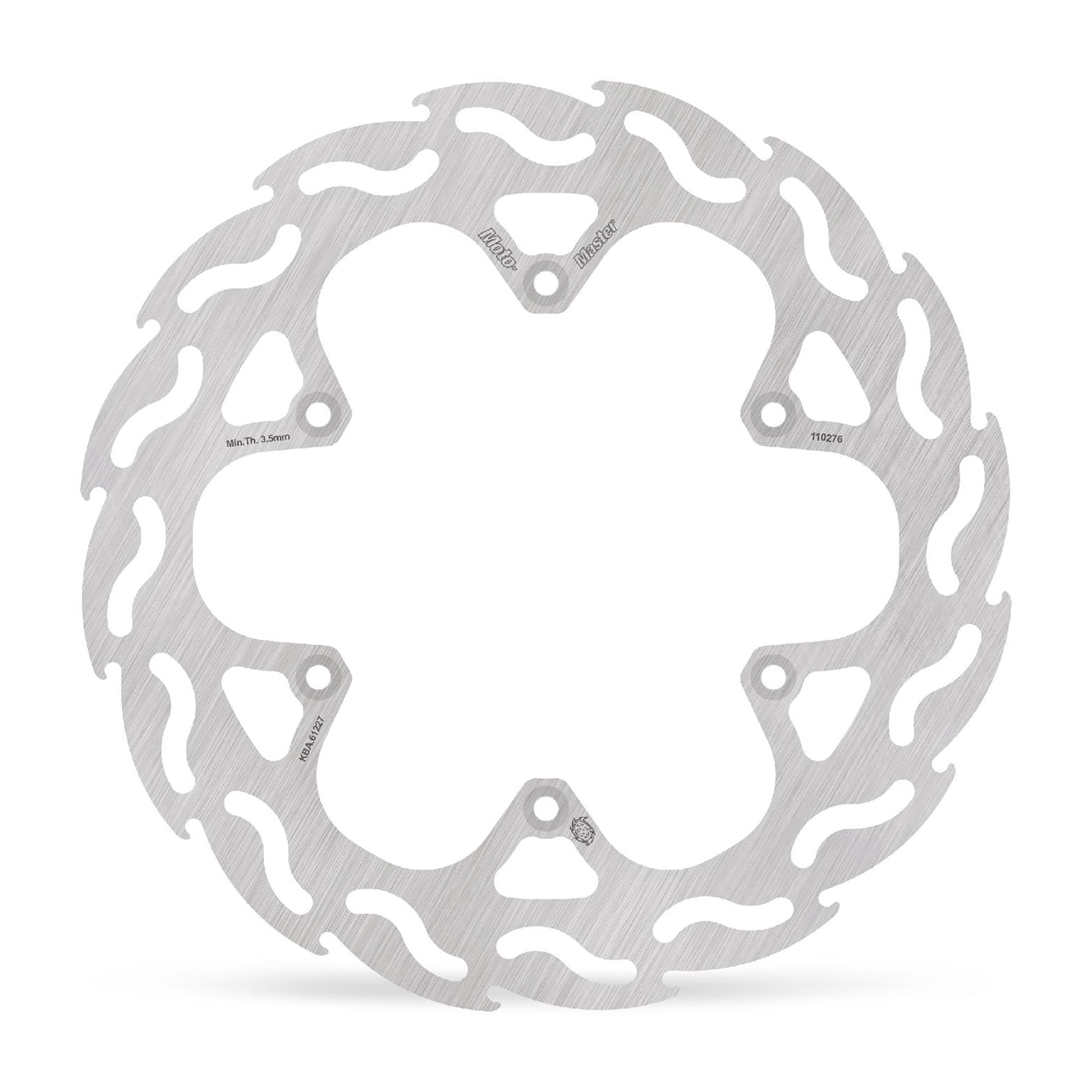 Moto-Master Bremsscheibe Flame hinten starr mit ABE