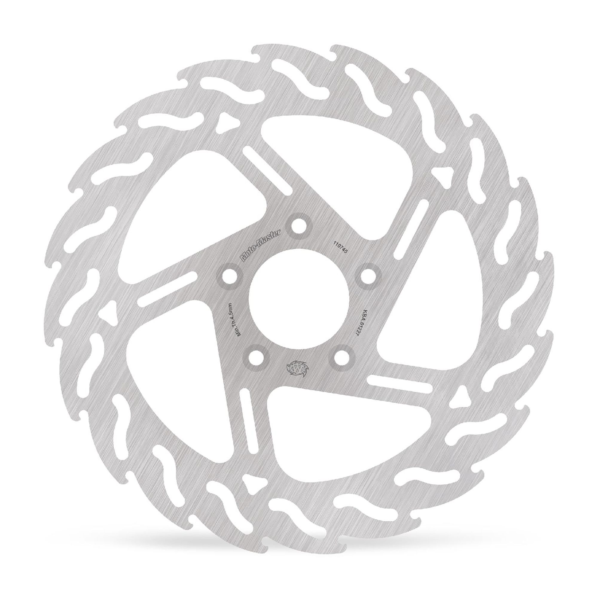 Moto-Master Bremsscheibe Flame vorn rechts starr mit ABE