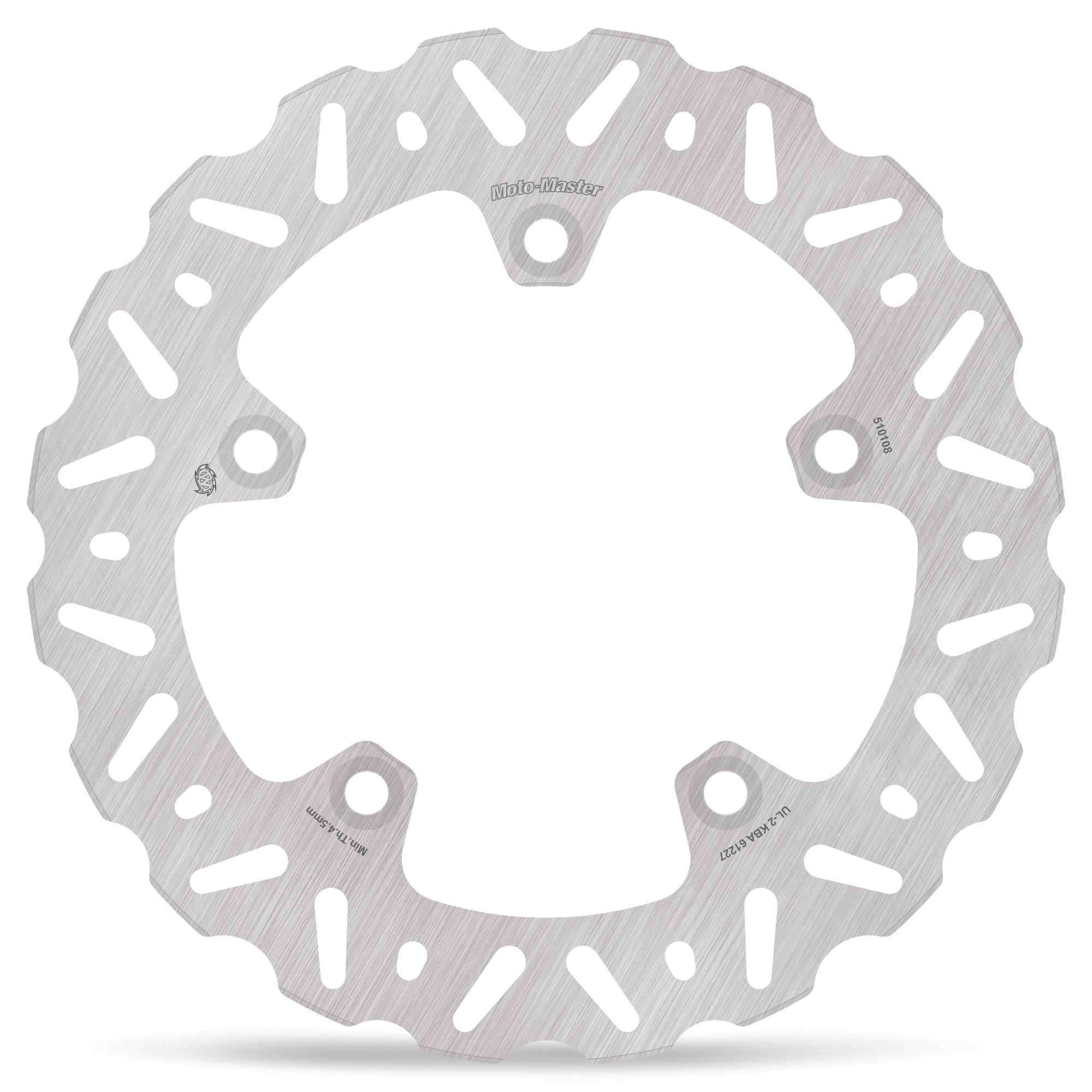 Moto-Master Bremsscheibe Nitro Road hinten starr mit ABE