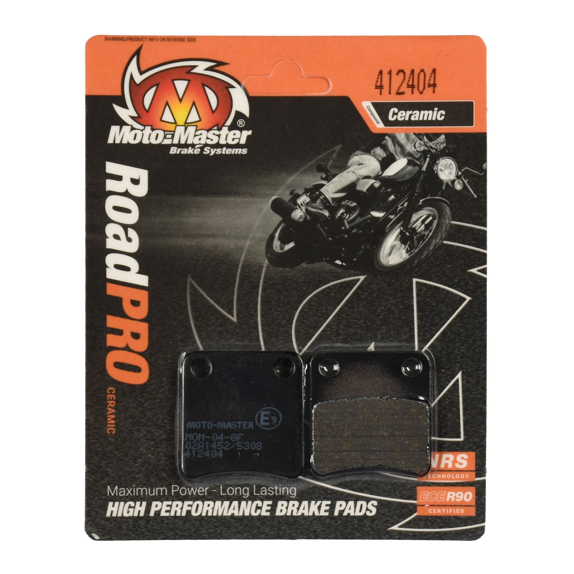 Moto-Master Bremsbelag RoadPRO Ceramic Parkbremse