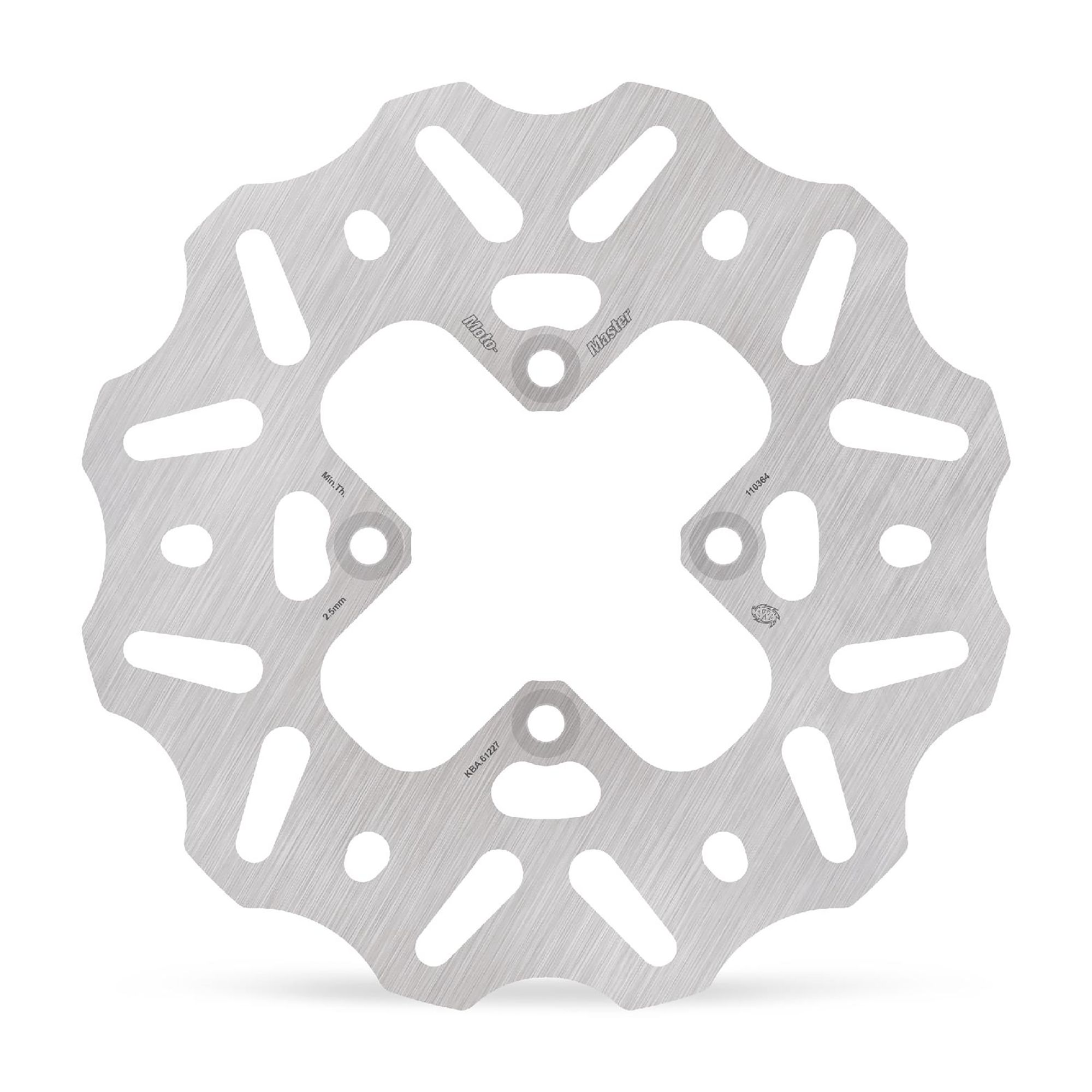 Moto-Master Bremsscheibe Nitro hinten starr mit ABE