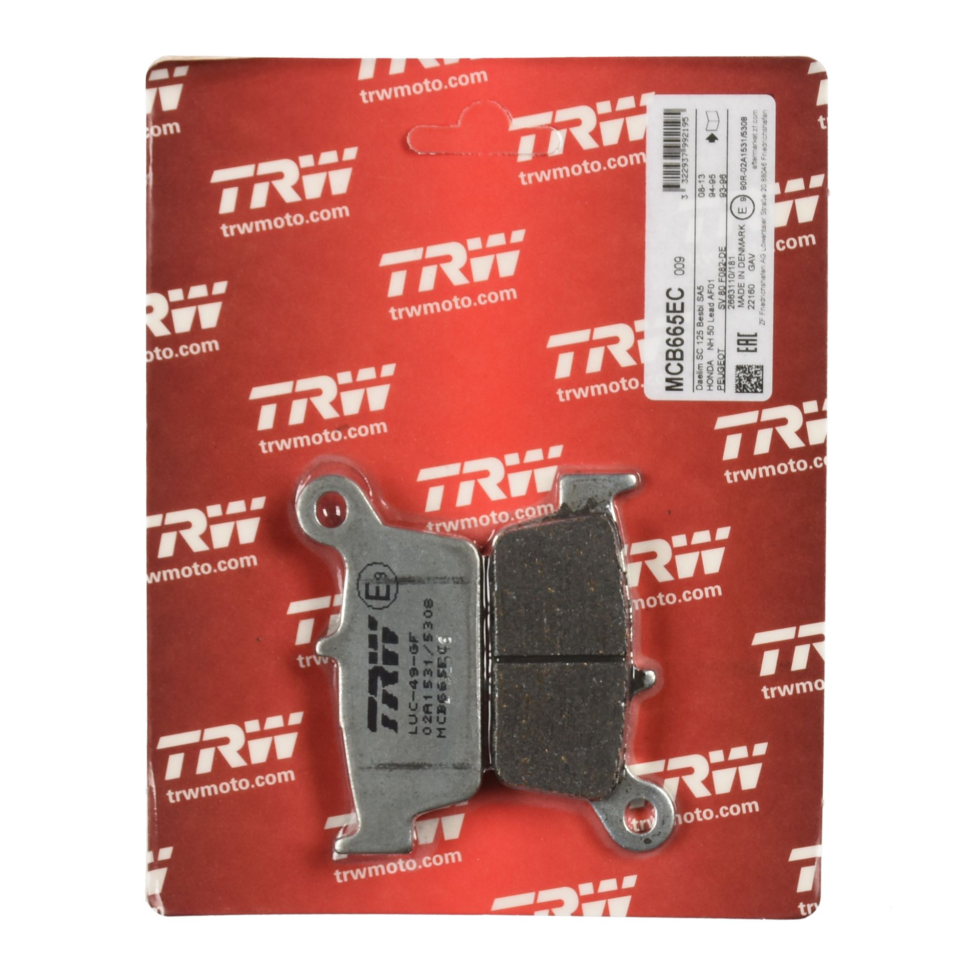 TRW Bremsbelag organisch