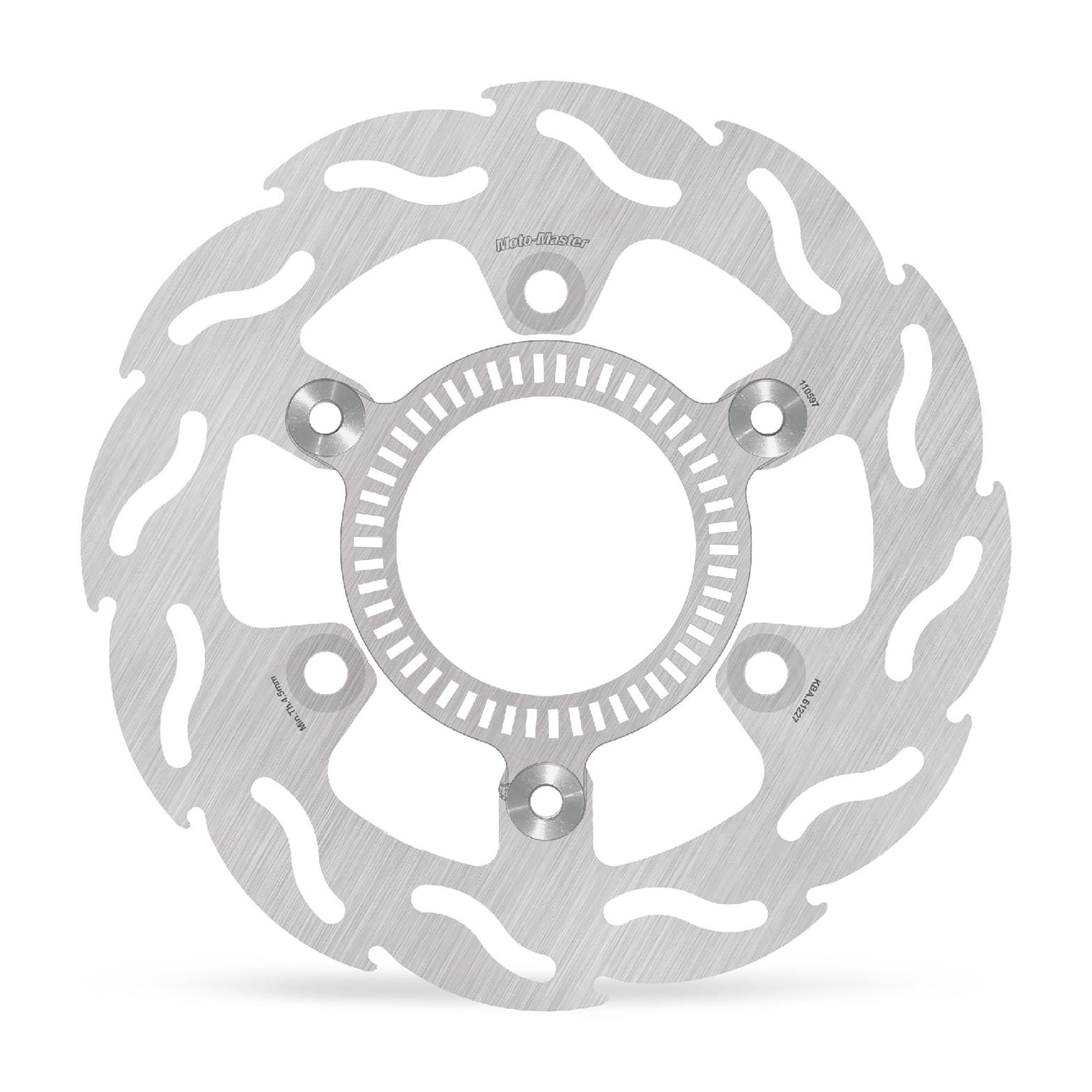 Moto-Master Bremsscheibe Flame hinten starr inklusive ABS Ring mit ABE