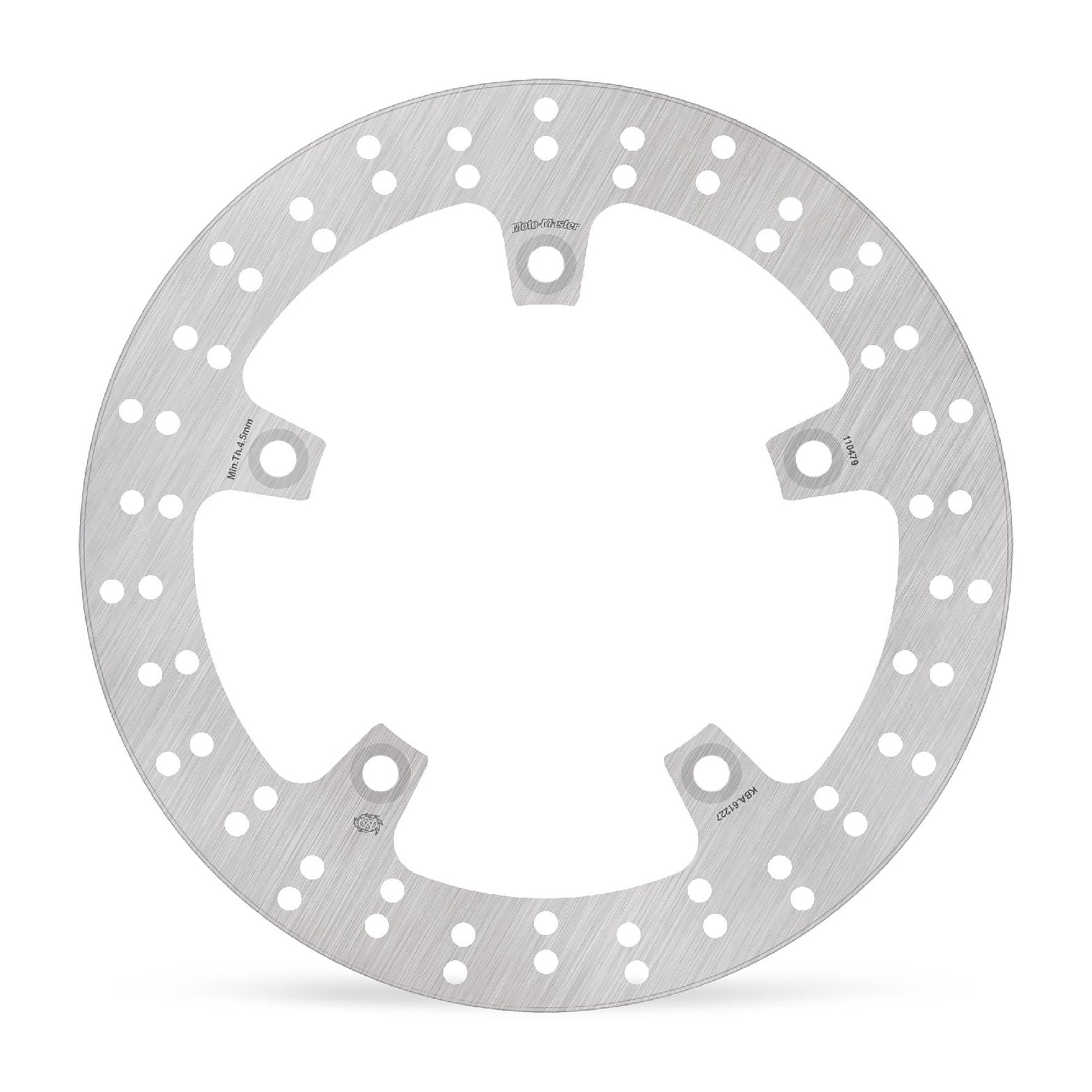 Moto-Master Bremsscheibe Halo hinten starr mit ABE