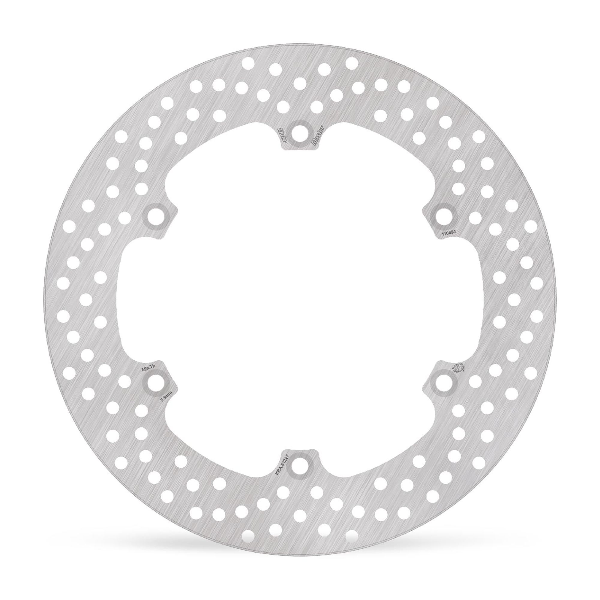 Moto-Master Bremsscheibe Halo hinten starr mit ABE