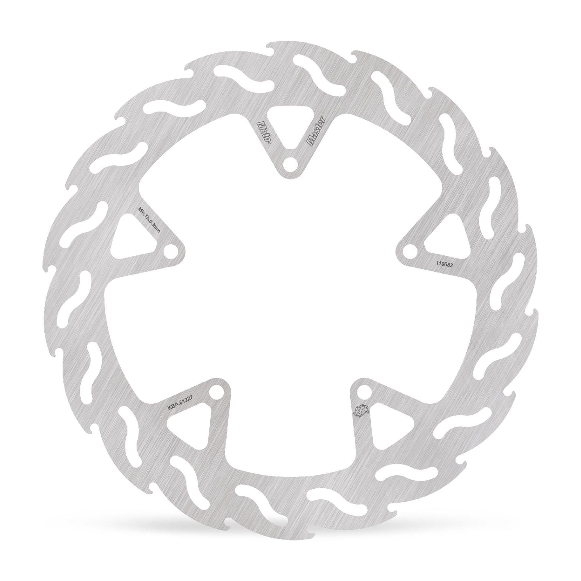 Moto-Master Bremsscheibe Flame hinten starr mit ABE