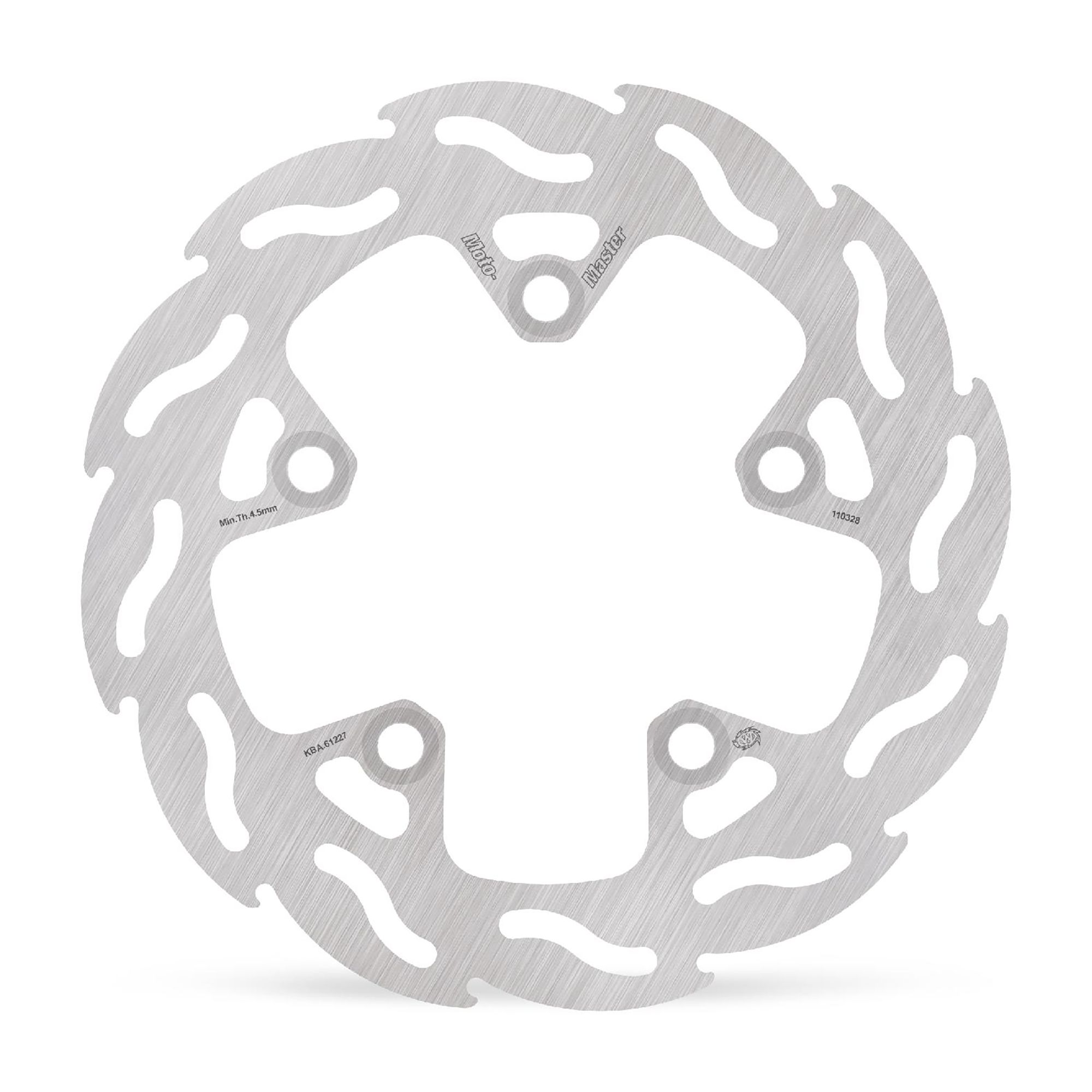 Moto-Master Bremsscheibe Flame hinten starr mit ABE