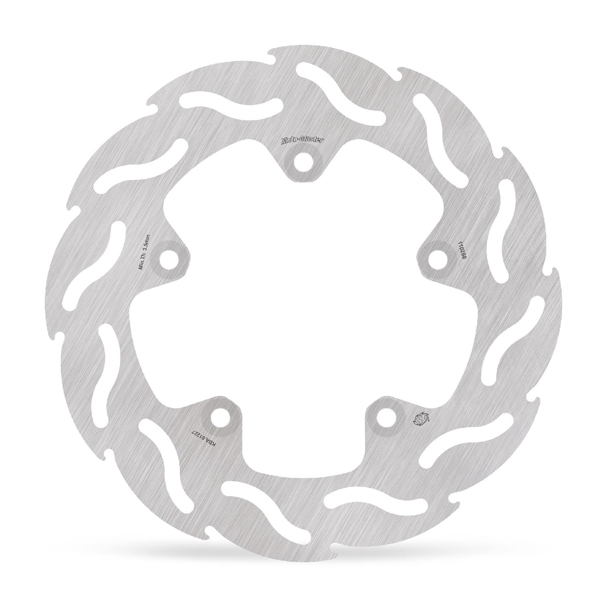 Moto-Master Bremsscheibe Flame hinten starr mit ABE