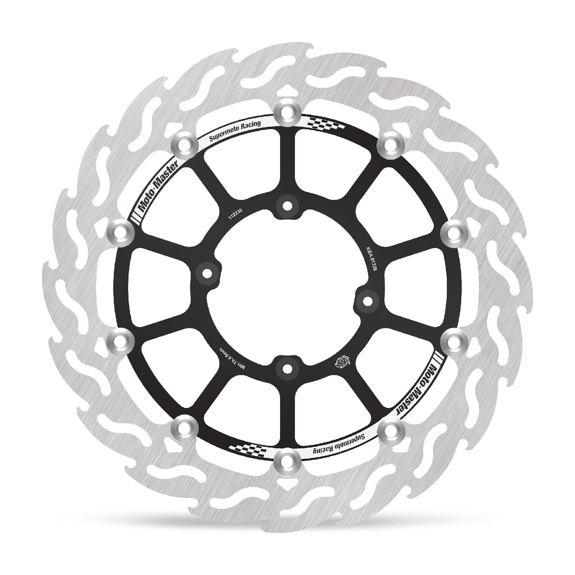 Moto-Master Bremsscheibe Flame vorn schwim. Supermoto Racing 320