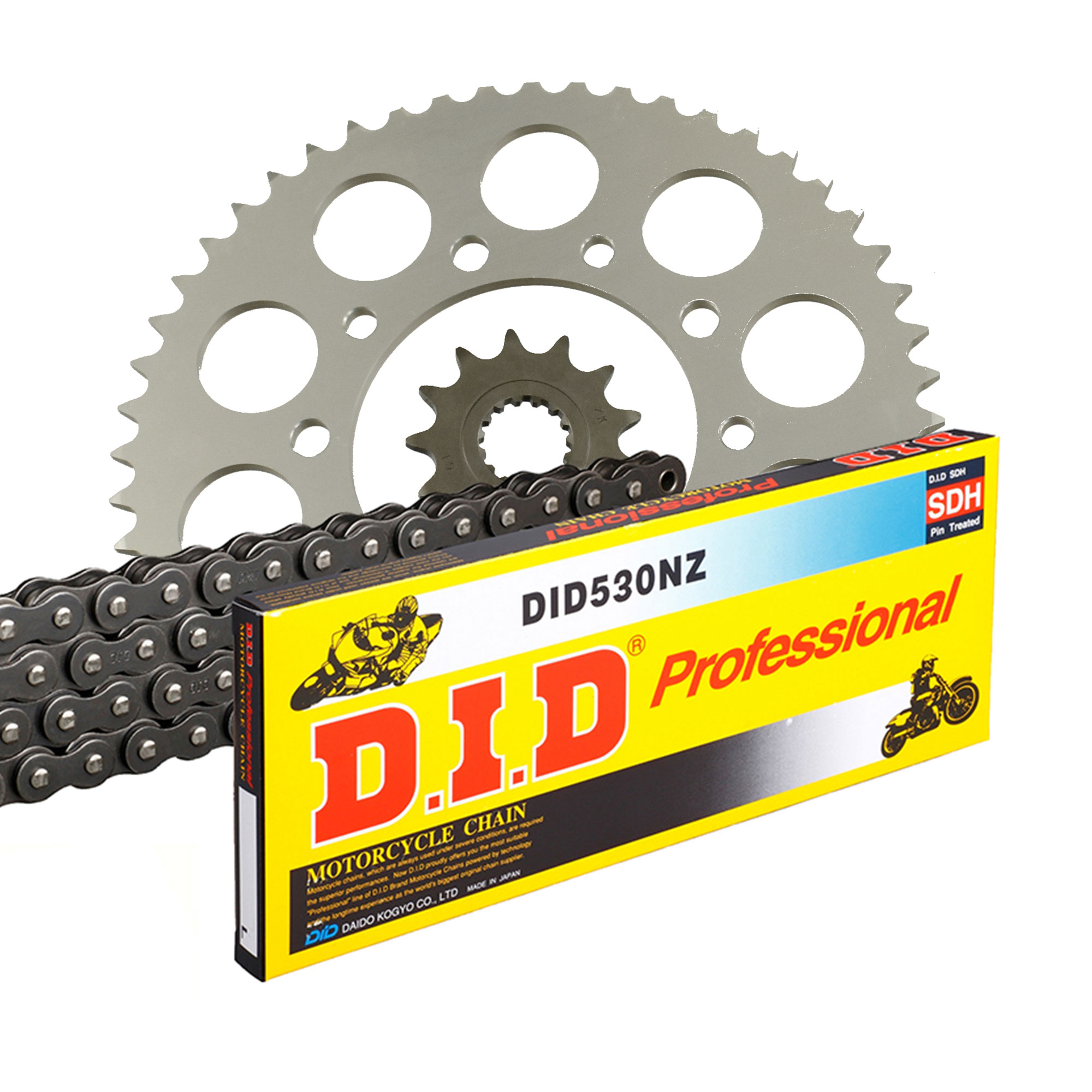 DID Kettenkit (für: Yamaha XT 500 76-89 ) 530 NZ