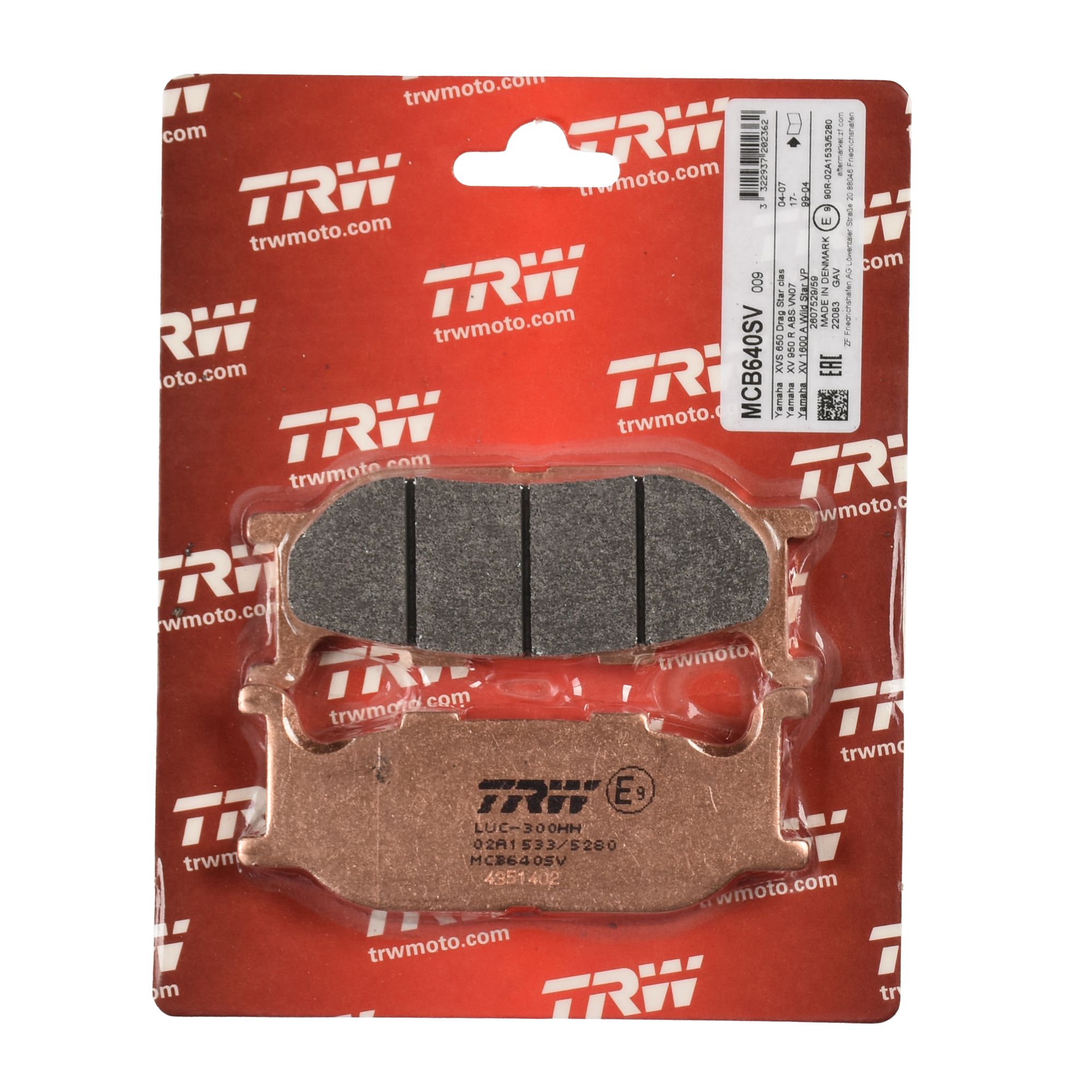 TRW Bremsbelag Sinter Street