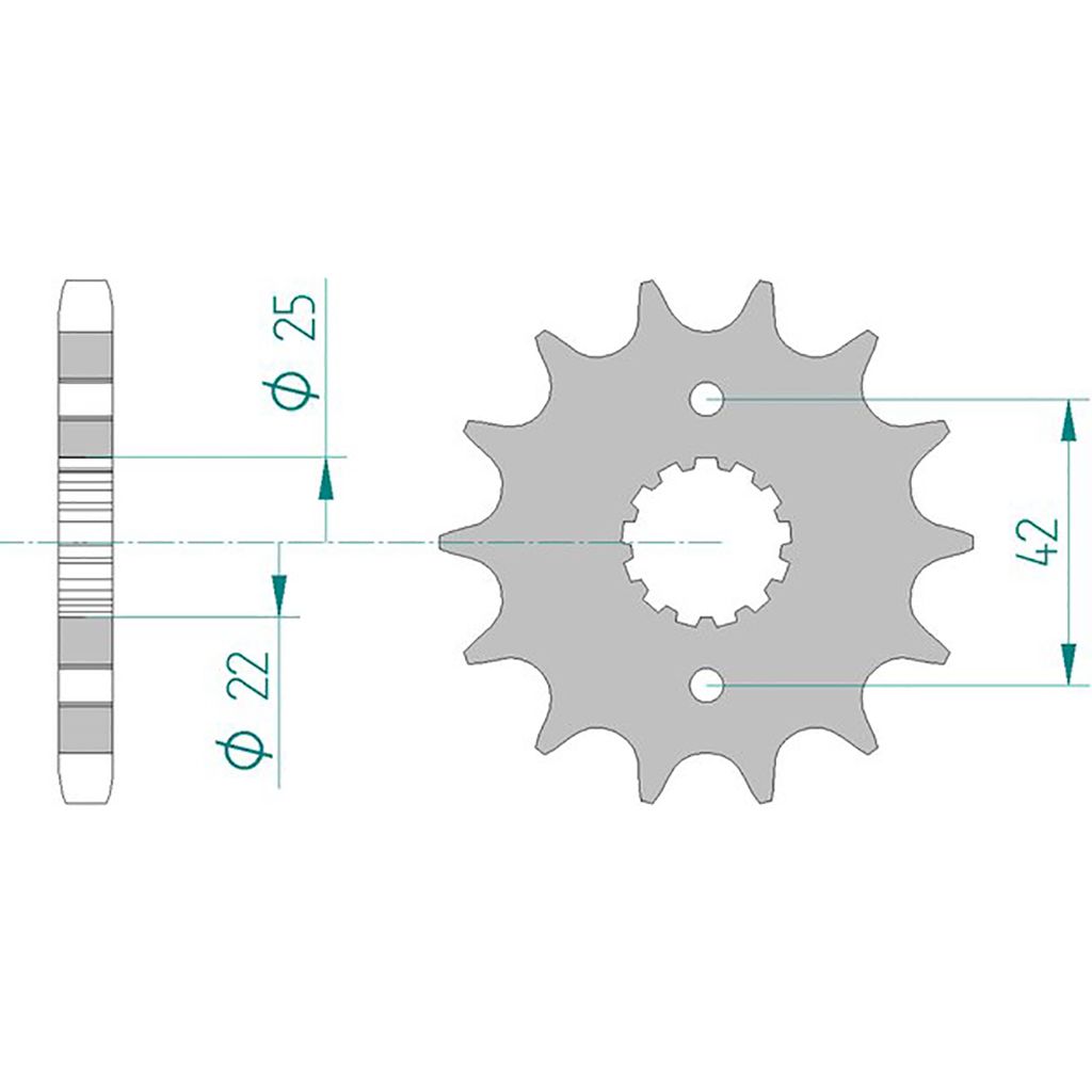 Esjot Ritzel 24500-14 #530 Sport 14 Zähne