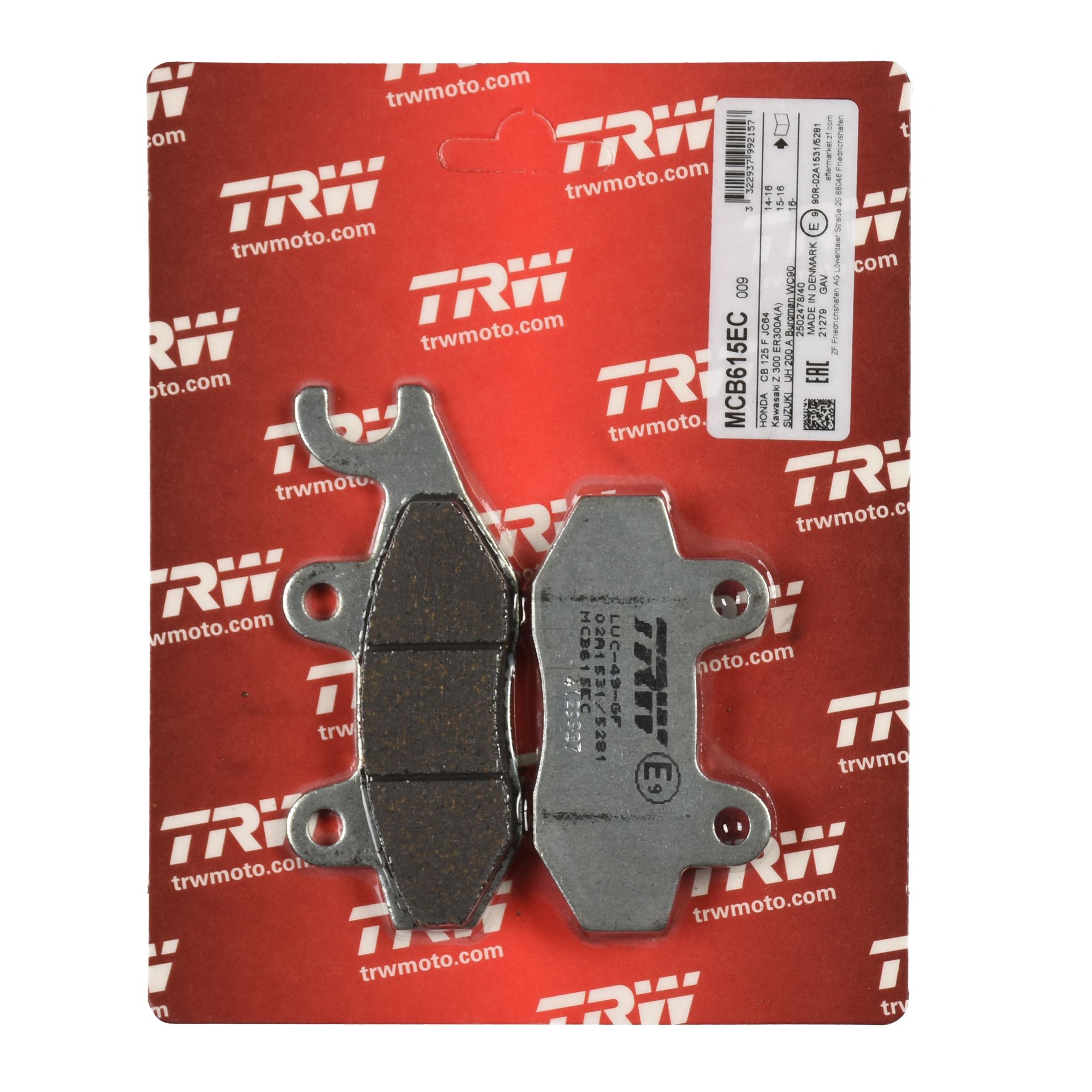 TRW Bremsbelag organisch