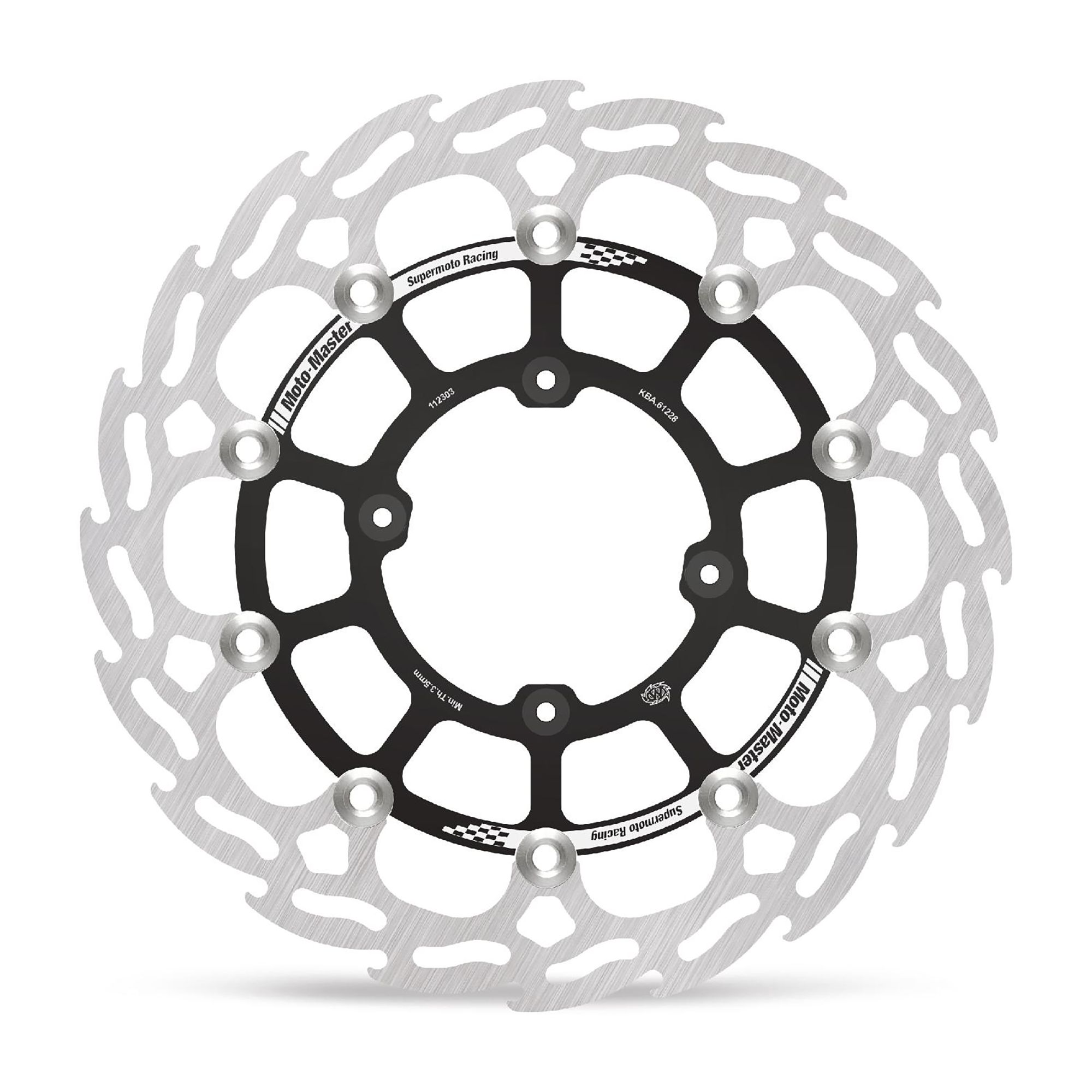 Moto-Master Bremsscheibe Flame vorn schwim. Supermoto Racing 298