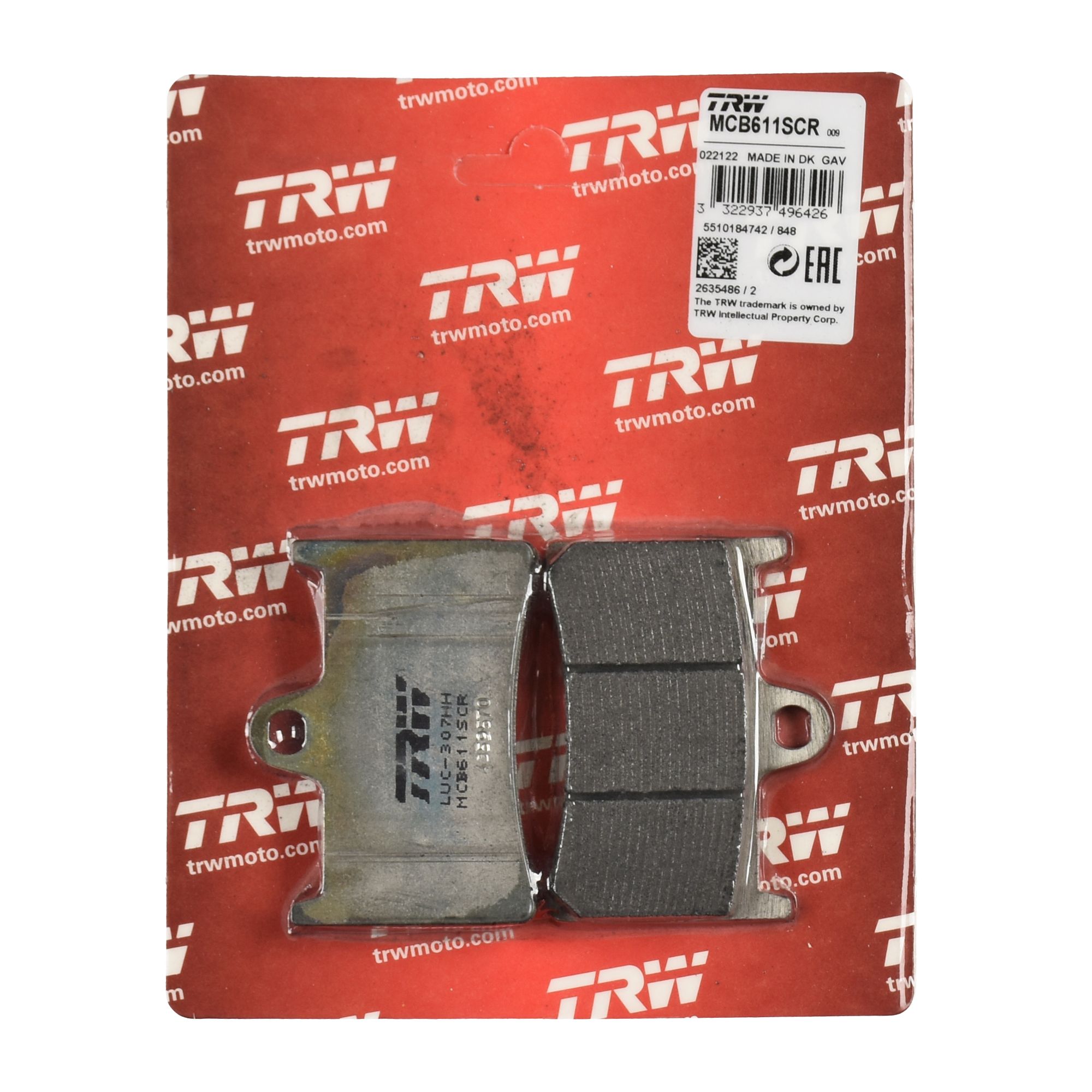 TRW Bremsbelag Sinter-Carbon Racing