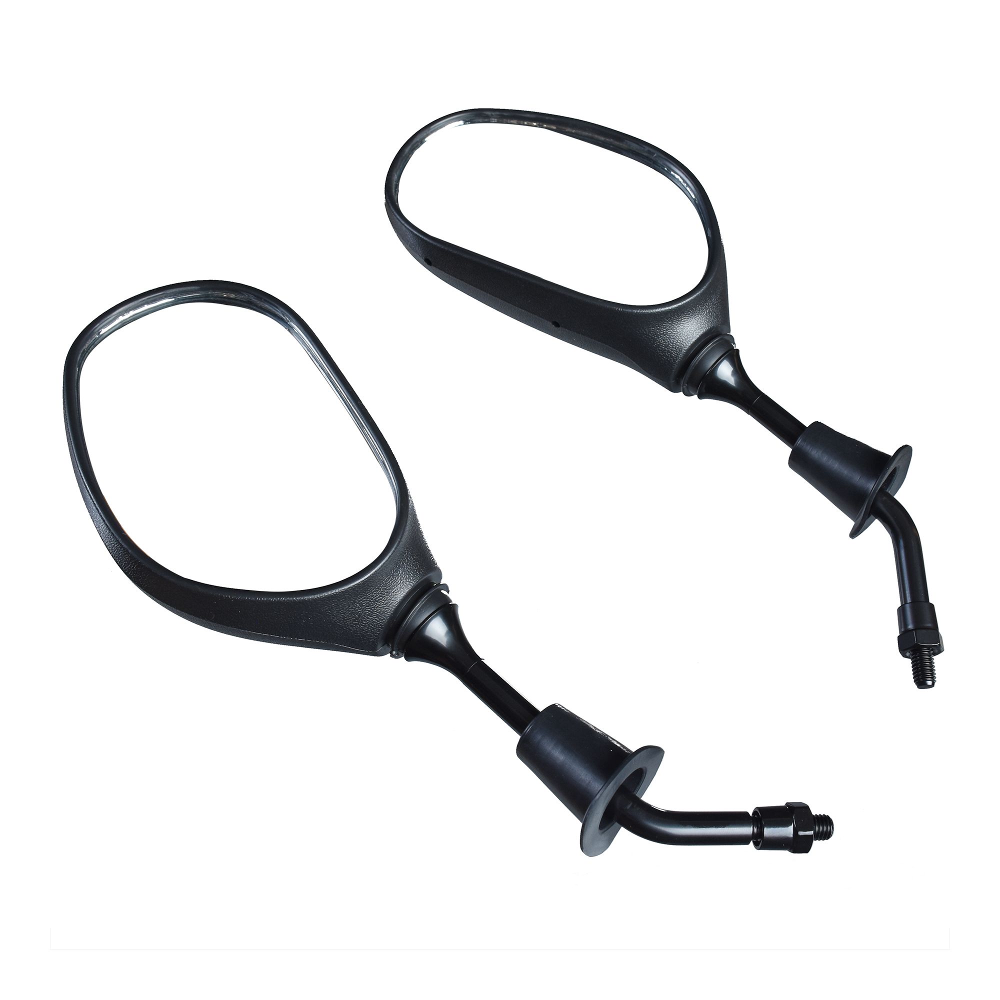 ScooterLibre Spiegel M8 links und rechts schwarz Links und Rechtsgewinde