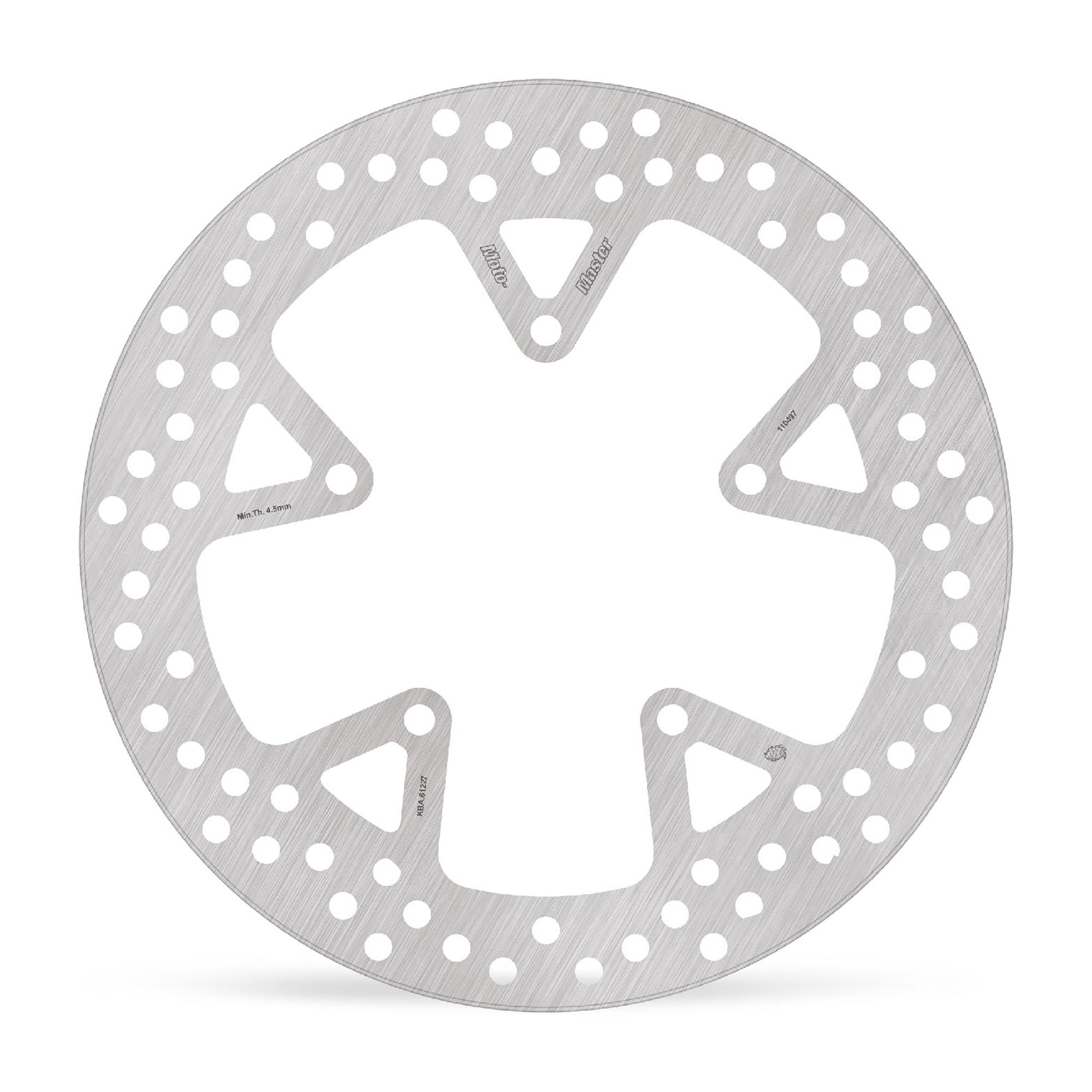 Moto-Master Bremsscheibe Halo hinten starr mit ABE