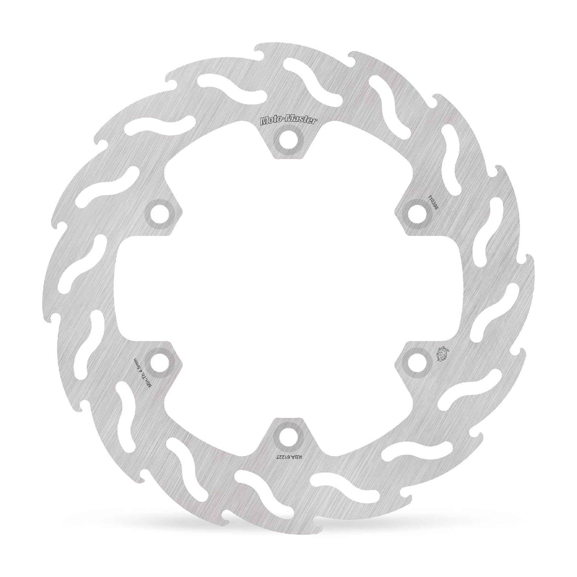 Moto-Master Bremsscheibe Flame vorn rechts starr mit ABE