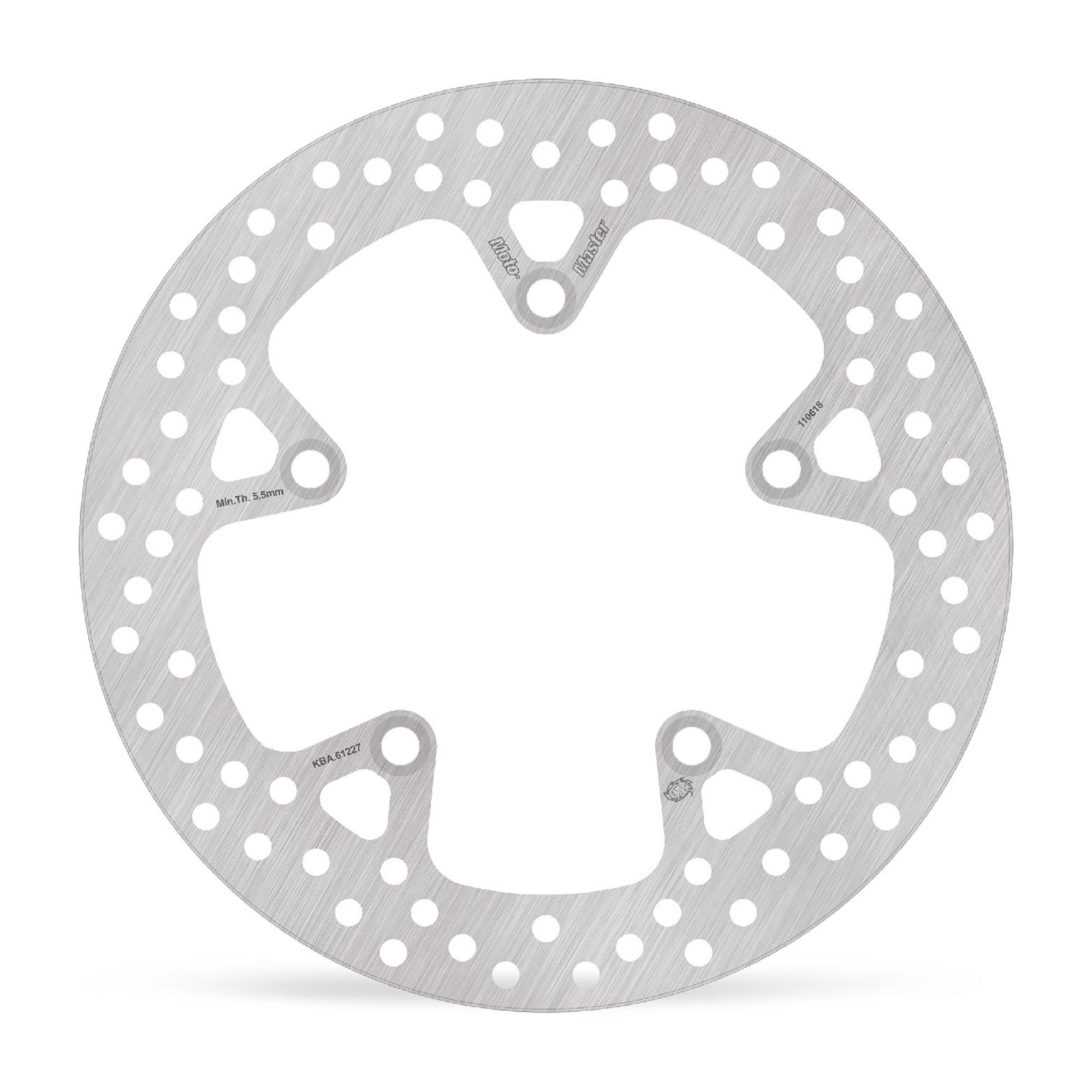 Moto-Master Bremsscheibe Halo hinten starr mit ABE