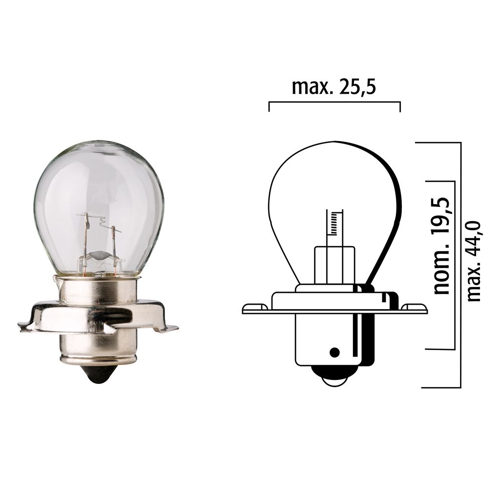 Flösser Lampen 6V 15W P26s VPE10