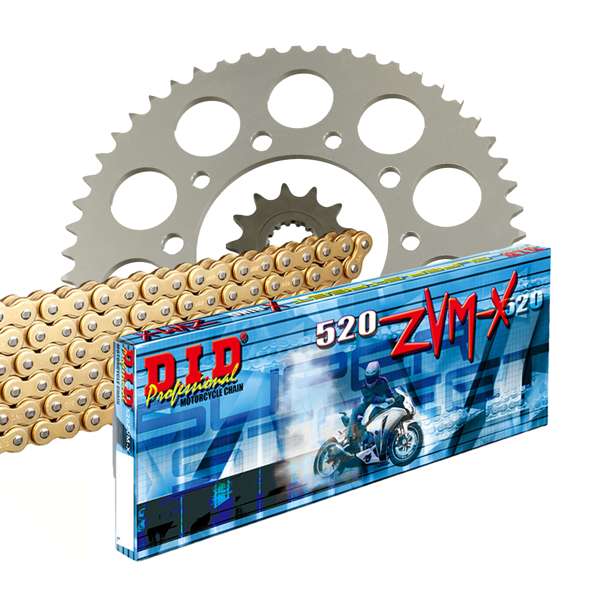 DID Kettenkit (für: Yamaha YZF-R6 S 06-07 ) 520 ZVMX