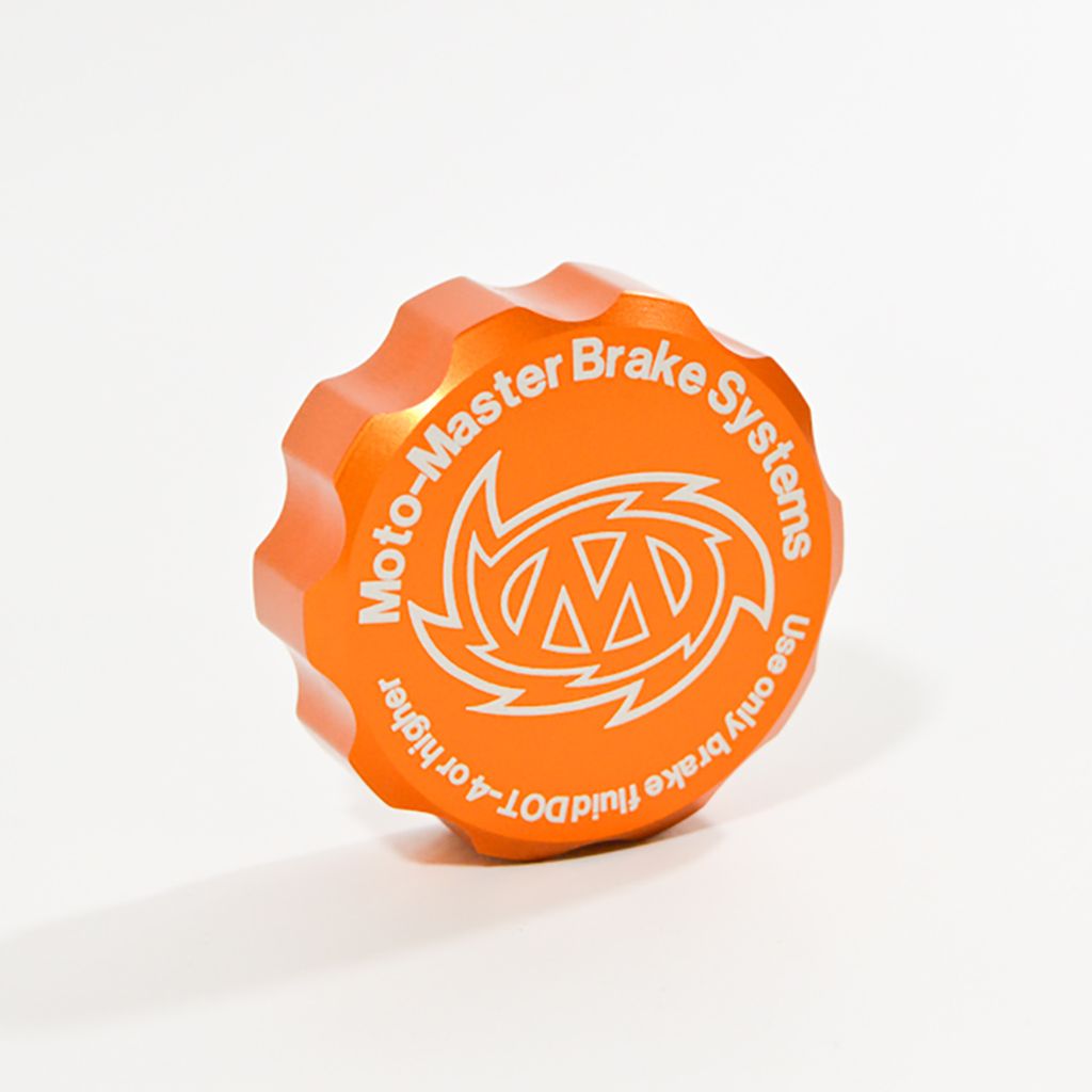 Moto-Master Bremsflüssigkeitsdeckel orange f. 213012