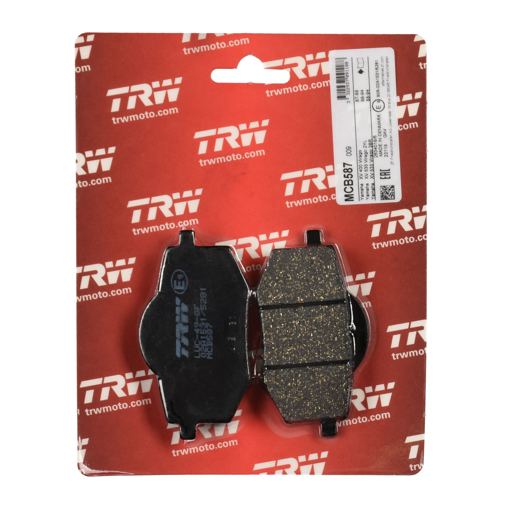 TRW Bremsbelag organisch